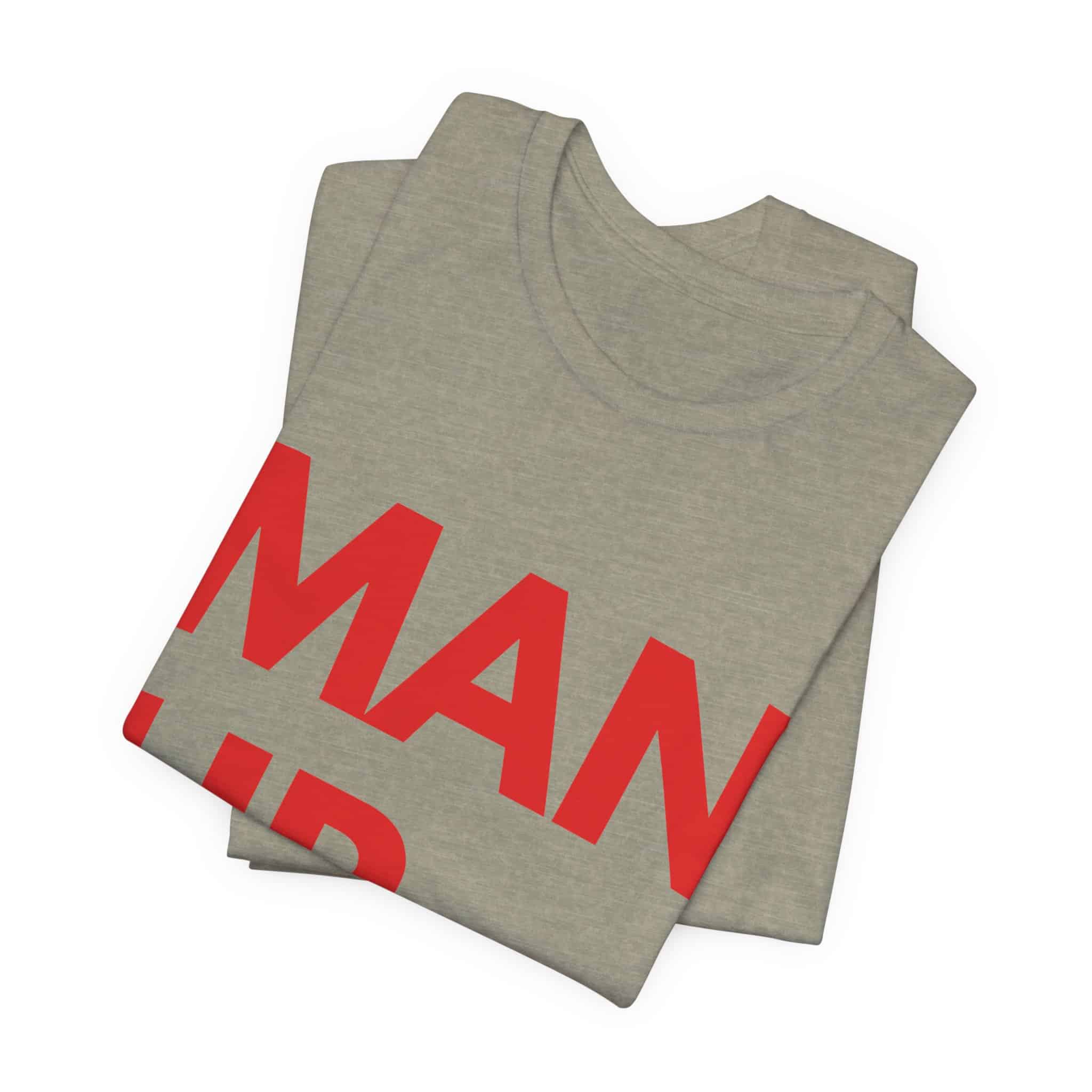 Man Up School of Man Tee | Masculine Typography Shirt - Image 27