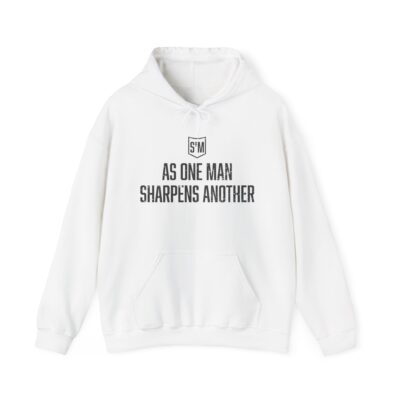 As One Man Sharpens Another Hoodie — Christian Brotherhood Pullover