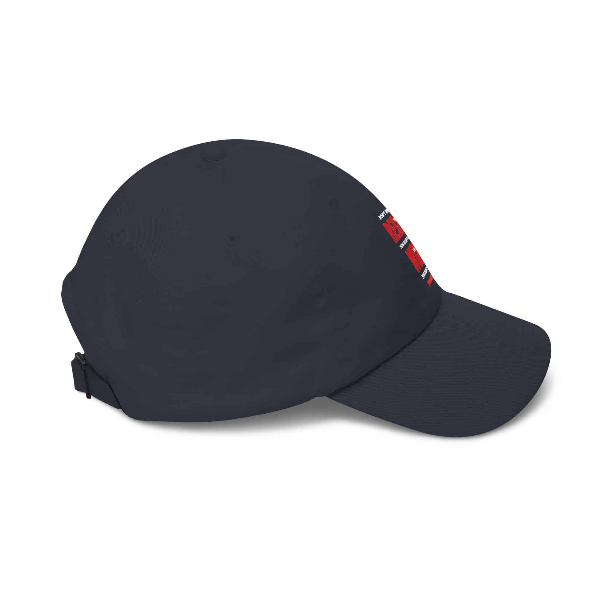 Classic Dad Cap — 'Results Don’t Come From Comfort' Motivational Dad Hat - Image 4
