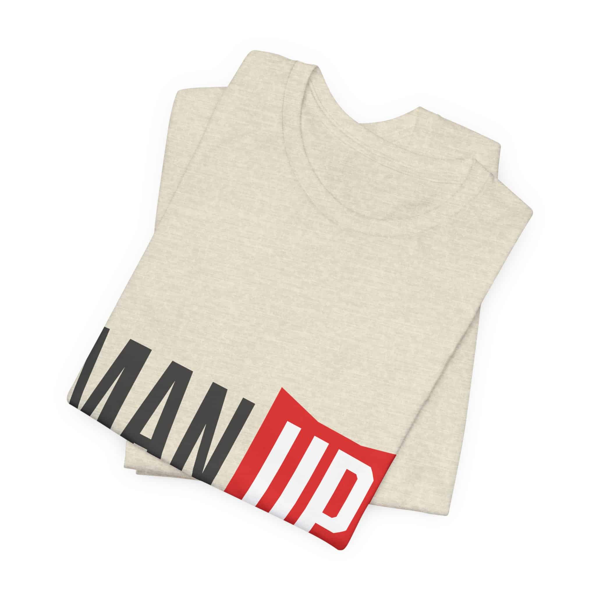 Man Up Shield logo T-Shirt | School of Man graphic tee - Image 18
