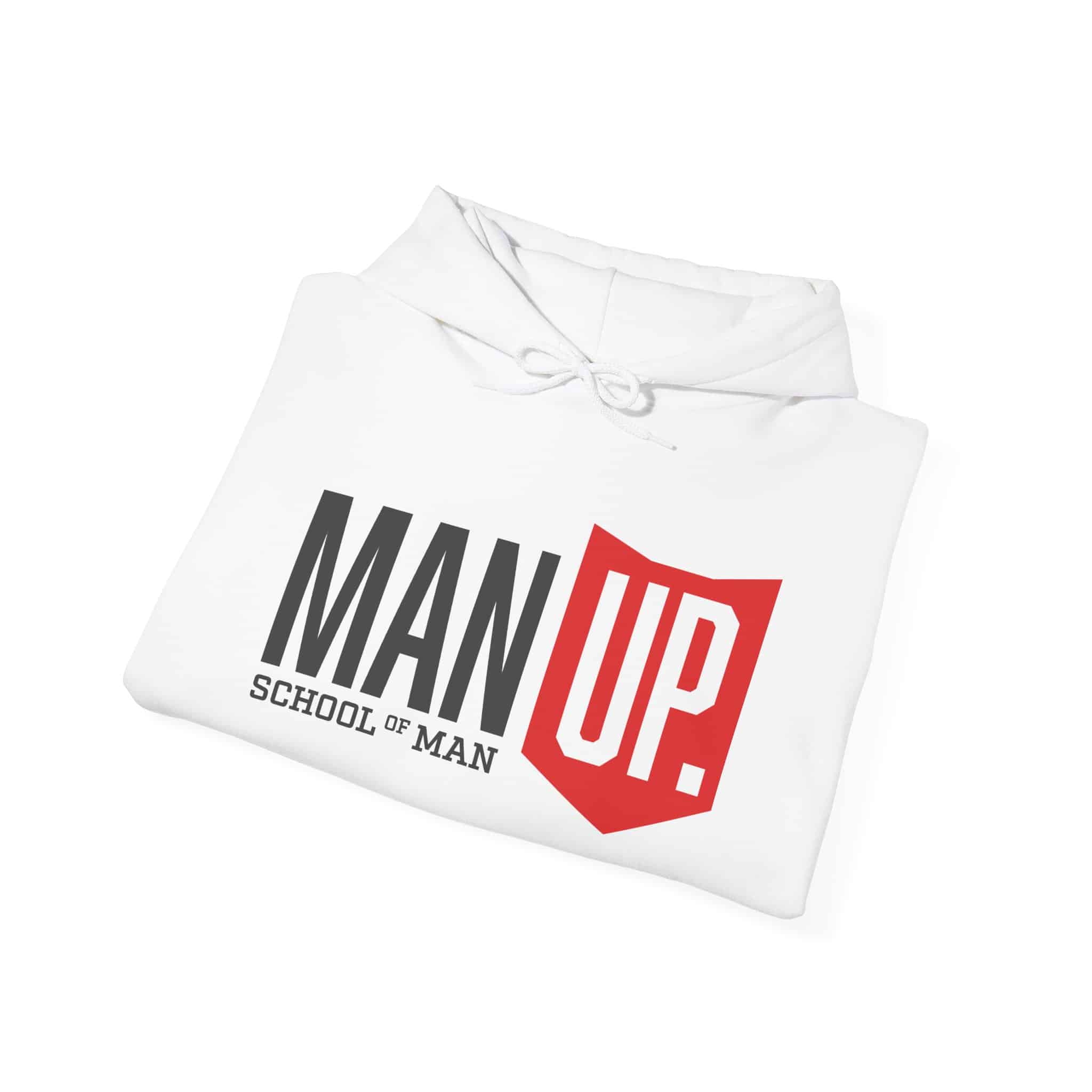 Man Up Hoodie - "Man Up" Motivational Pullover for Men - Image 4