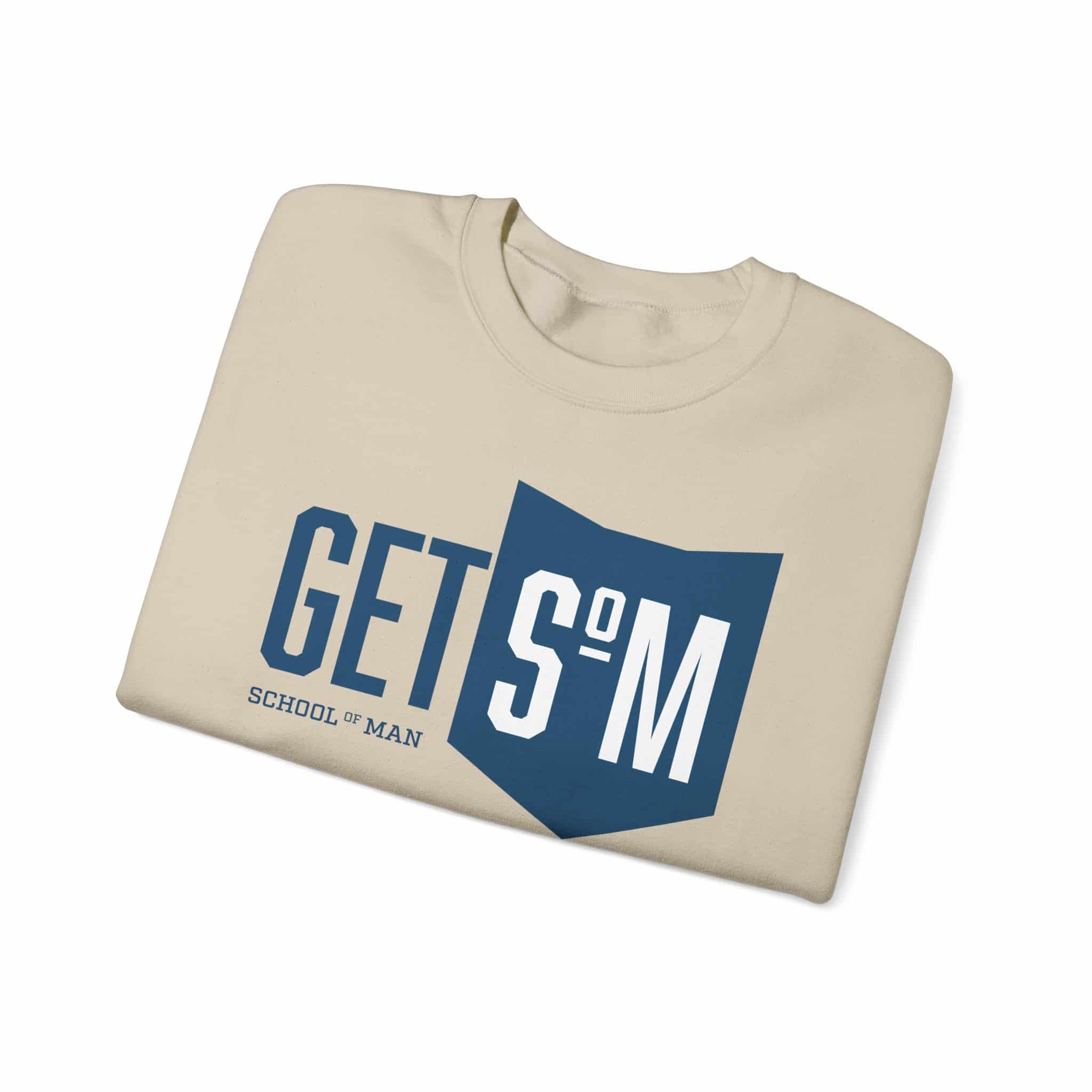 Get S&M Shield Crewneck Sweatshirt — School of Man Graphic Pullover - Image 15