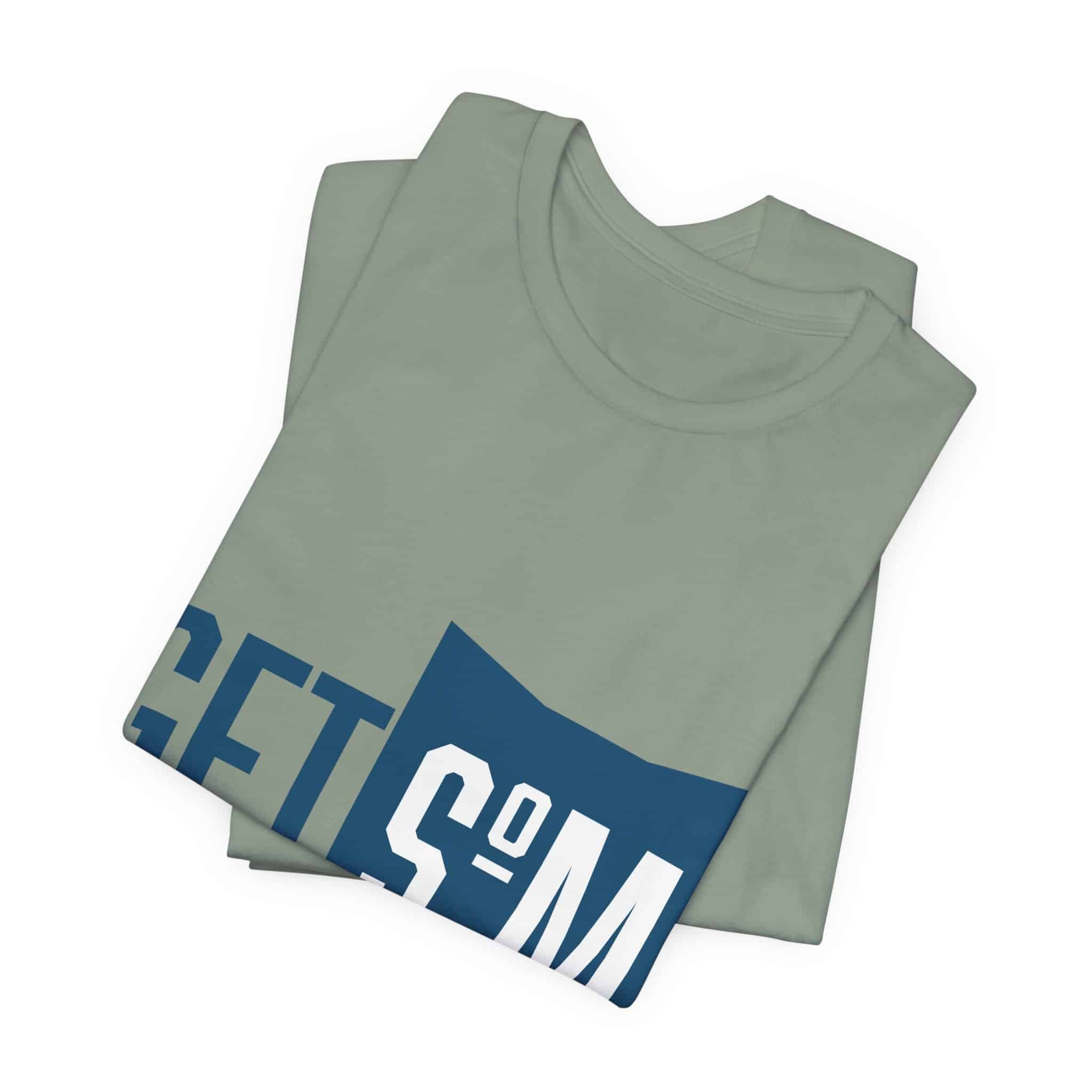 Get Some Shield logo T-Shirt | Retro Typographic School Man Tee - Image 27