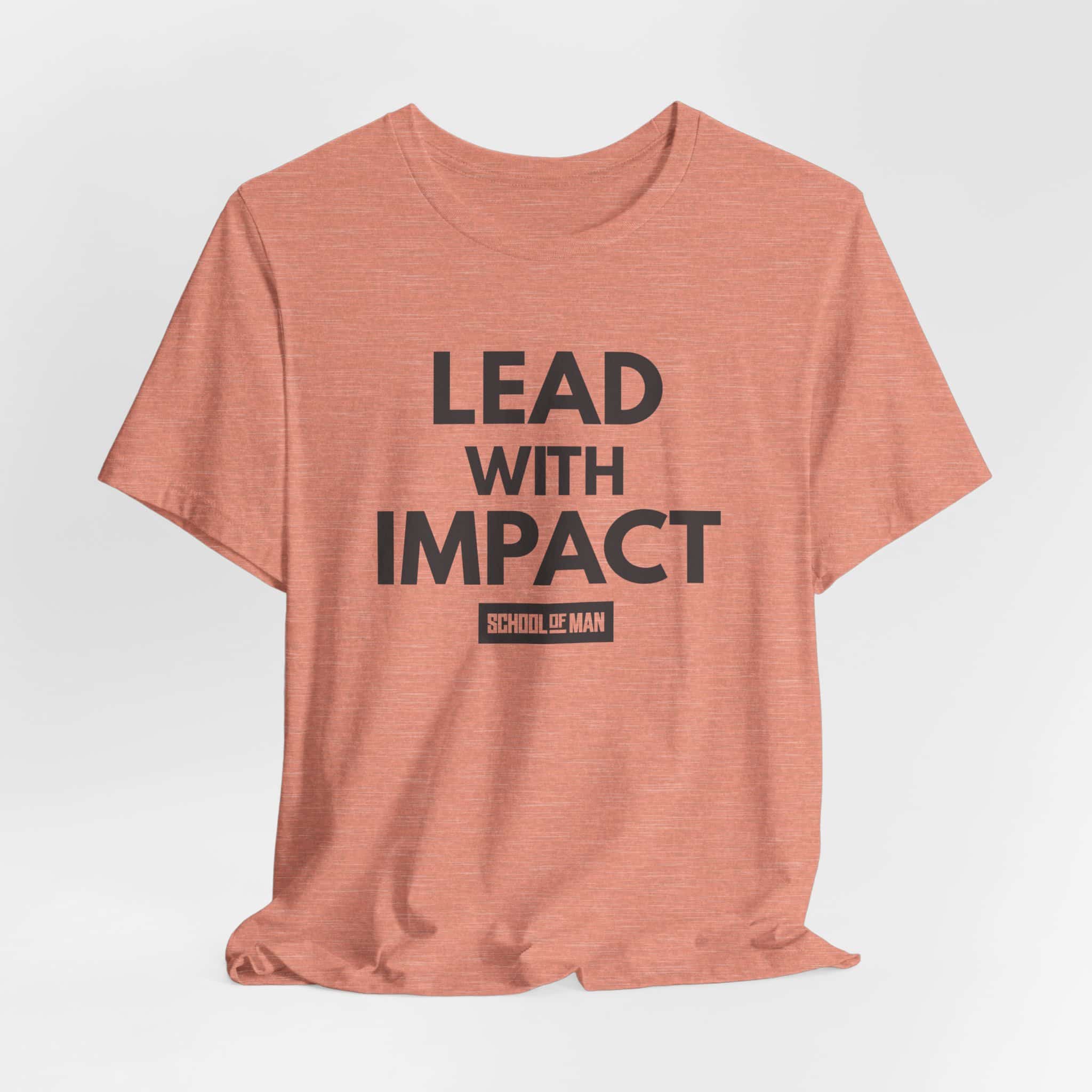 Lead With Impact T-Shirt | Bold Motivational Typography - Image 8