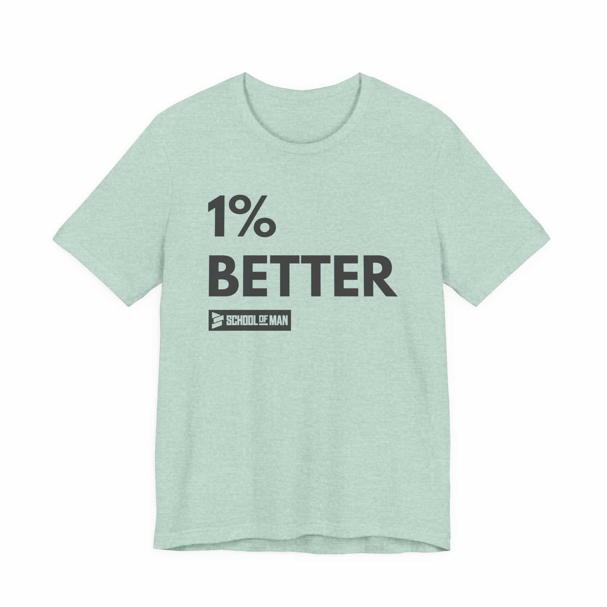 1% Better Tee | Motivational Fitness Progress T-Shirt - Image 29