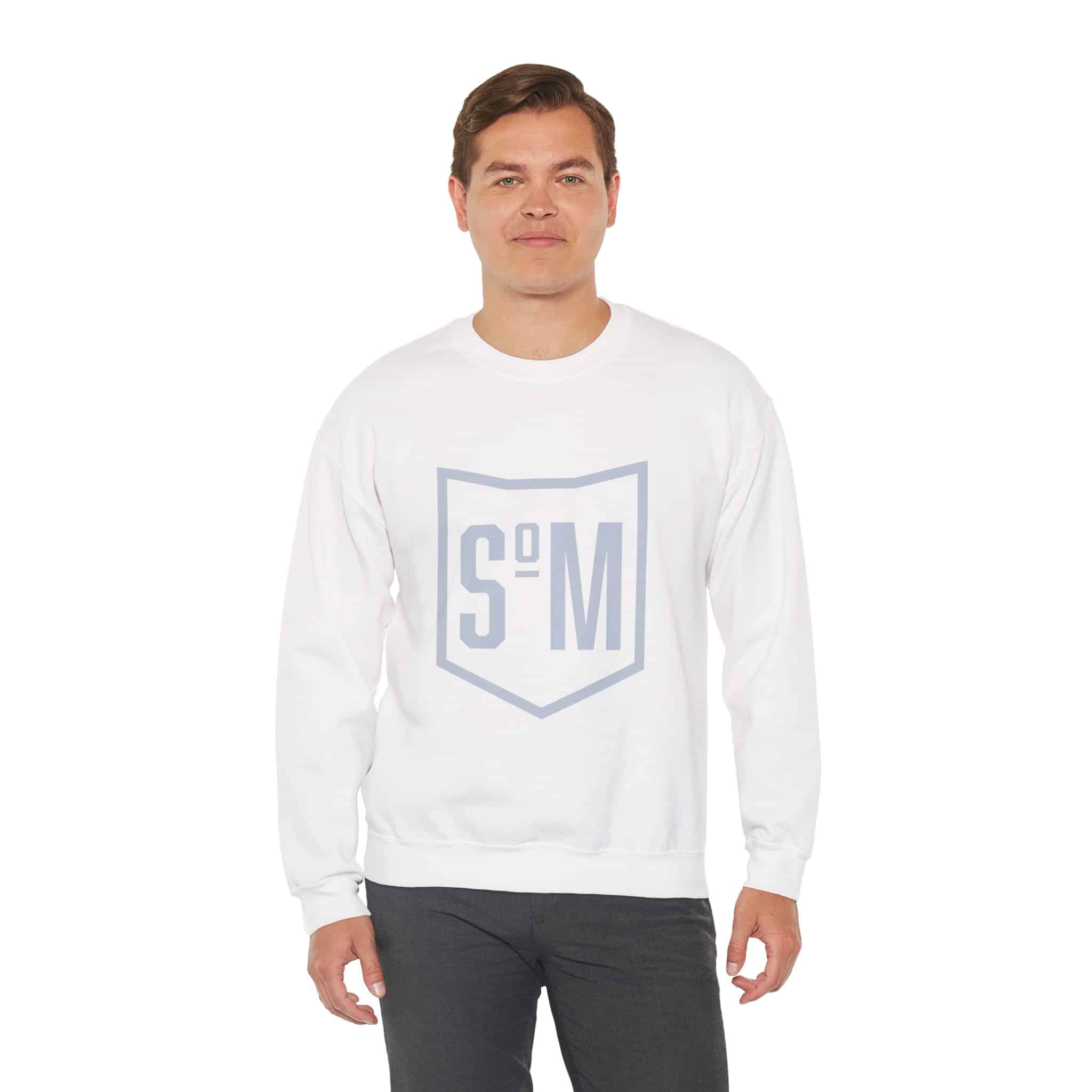 Lion-Hearted Crewneck Sweatshirt — Inspirational Back Quote - Image 6