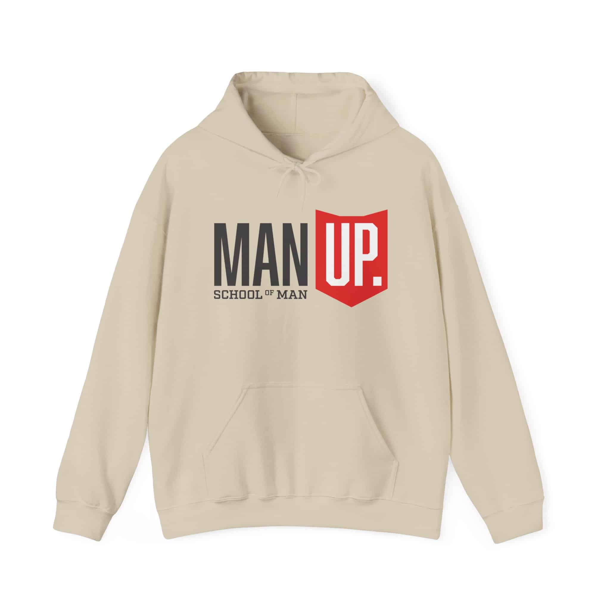 Man Up Hoodie - "Man Up" Motivational Pullover for Men - Image 7