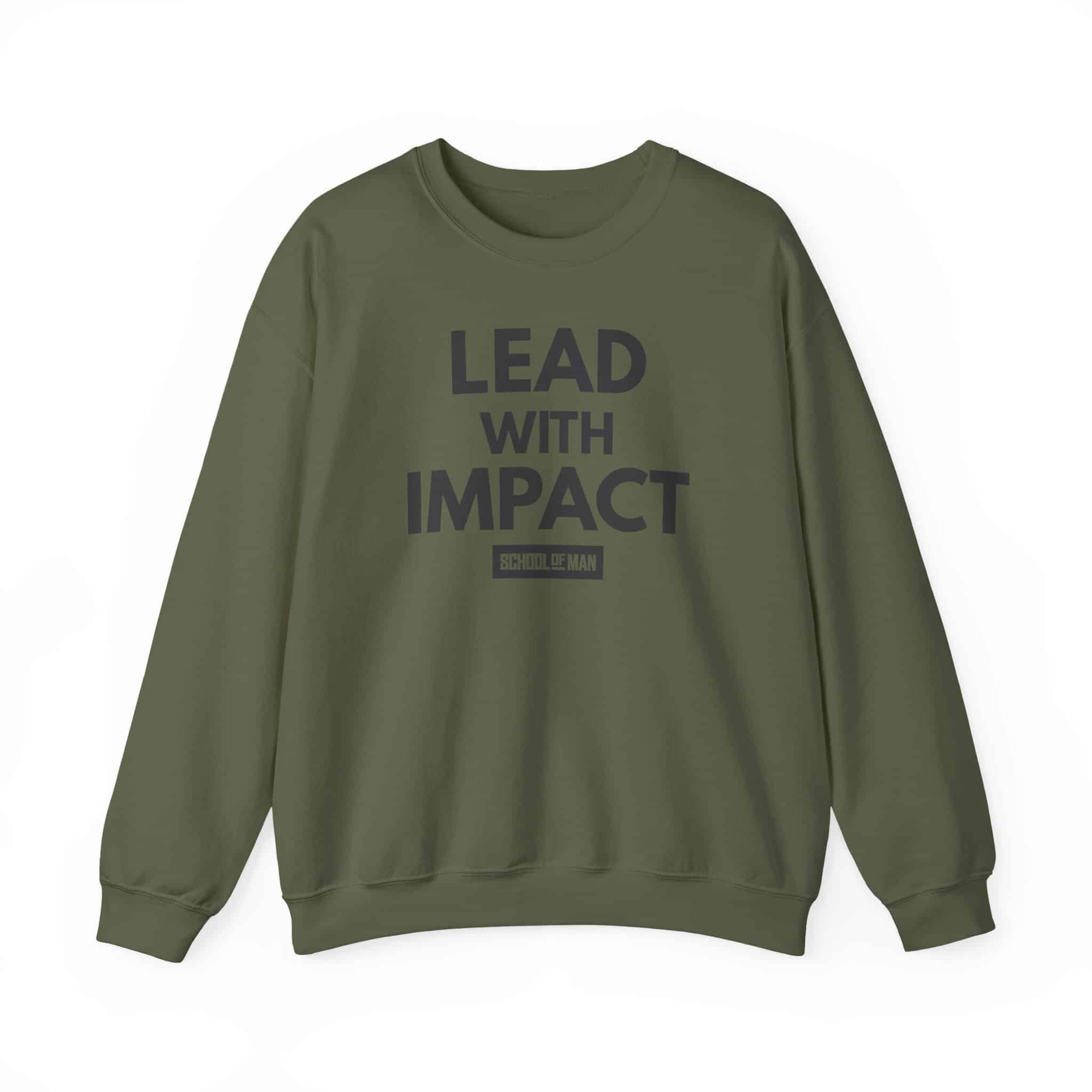Lead With Impact Crewneck Sweatshirt — Inspirational Leadership Pullover - Image 19
