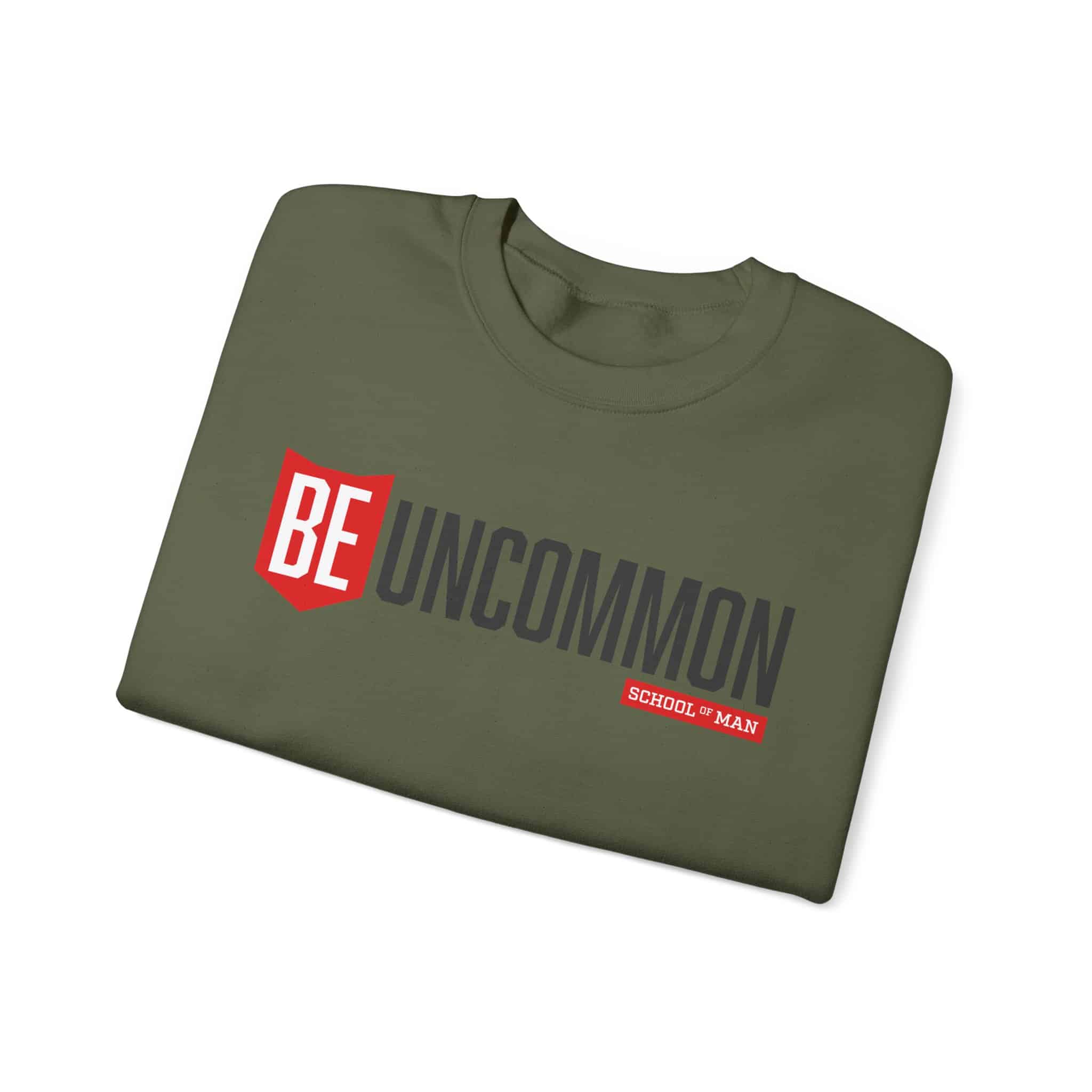 Be Uncommon Crewneck Sweatshirt – Motivational Graphic Sweatshirt - Image 27