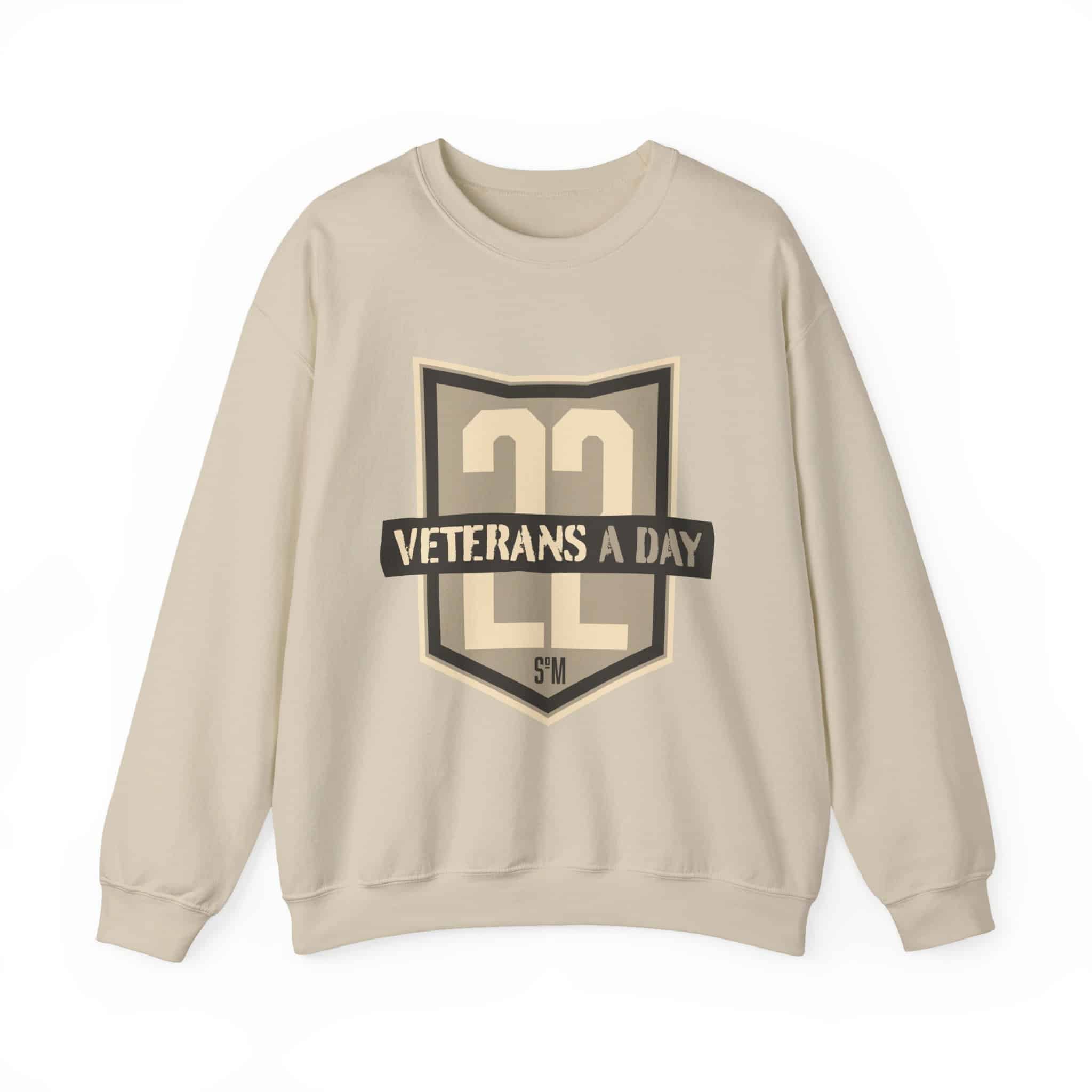 Veterans Day Shield Crewneck Sweatshirt — "Veterans A Day" Tribute - Image 13