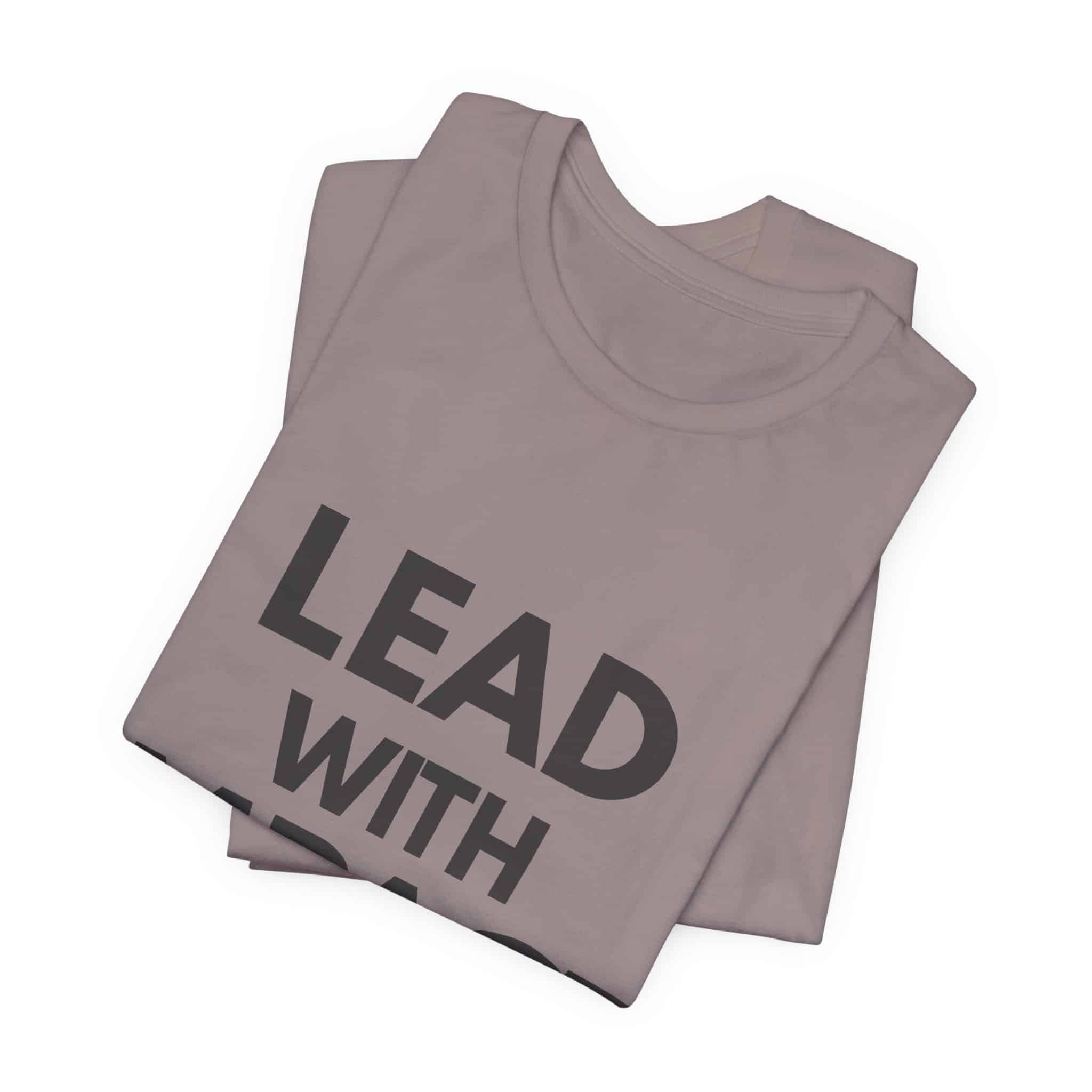 Lead With Impact T-Shirt | Bold Motivational Typography - Image 11