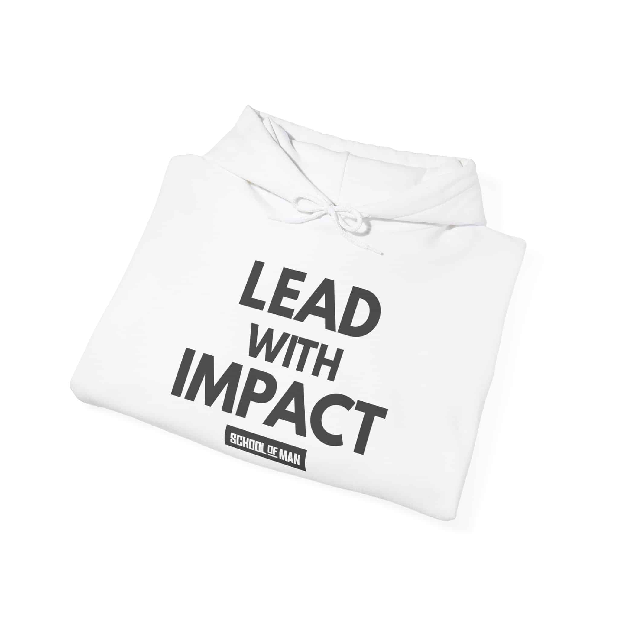 Lead With Impact Hoodie — Motivational Leadership Sweatshirt - Image 4