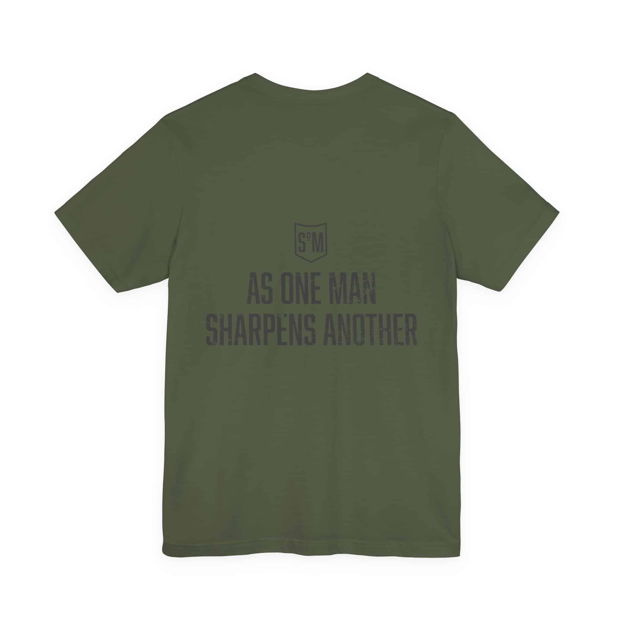 Iron Sharpens Iron T-Shirt | As One Man Sharpens Another, Faith-Based Tee - Image 22