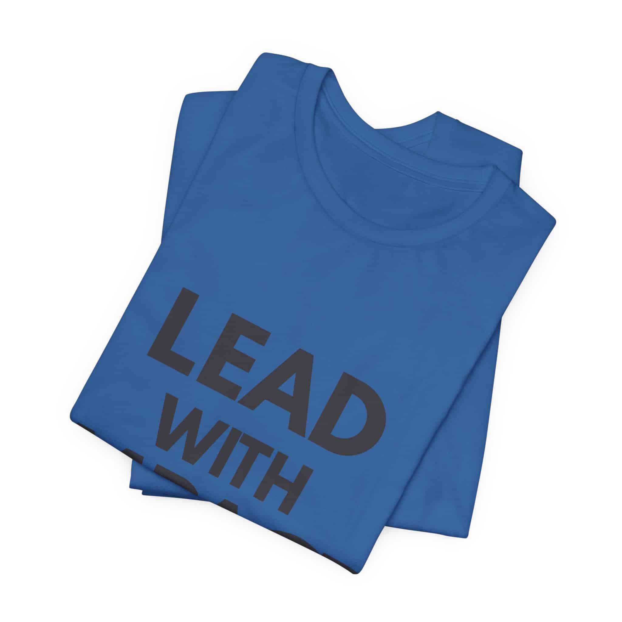 Lead With Impact T-Shirt | Bold Motivational Typography - Image 39