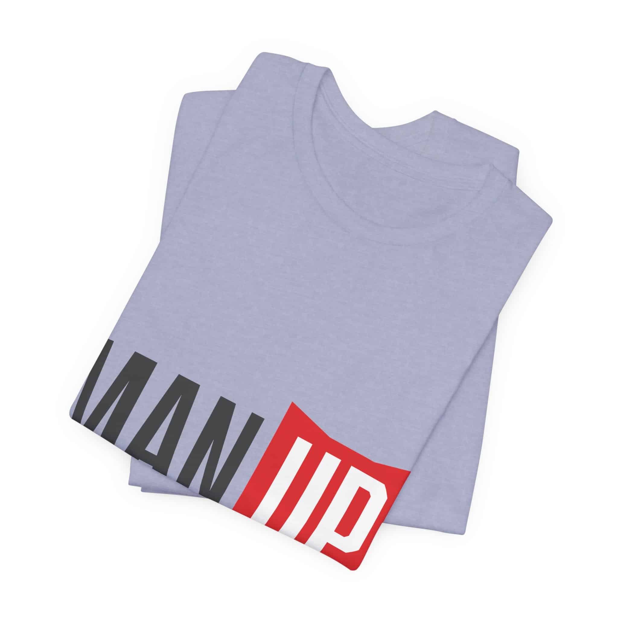Man Up Shield logo T-Shirt | School of Man graphic tee - Image 38