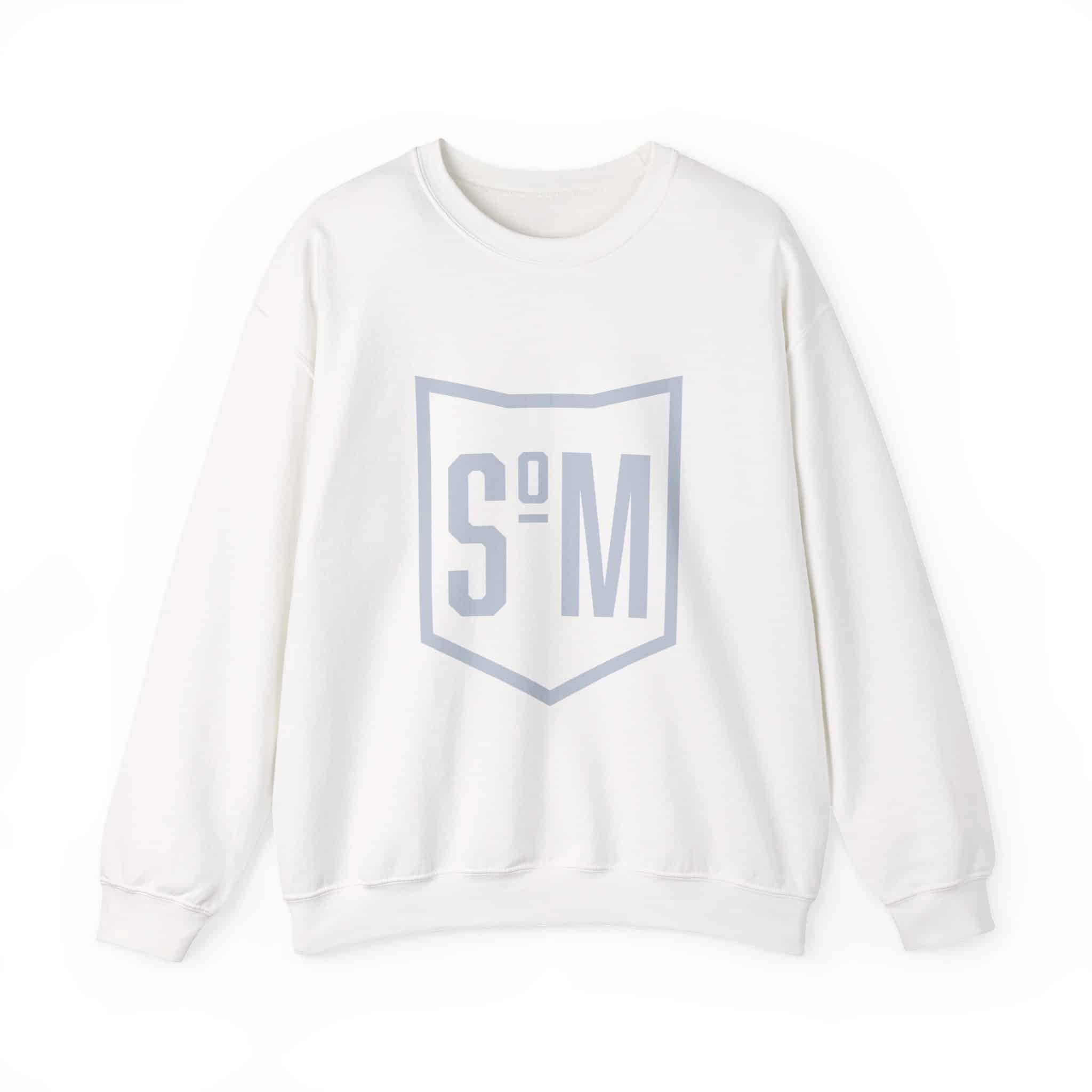 Lion-Hearted Crewneck Sweatshirt — Inspirational Back Quote