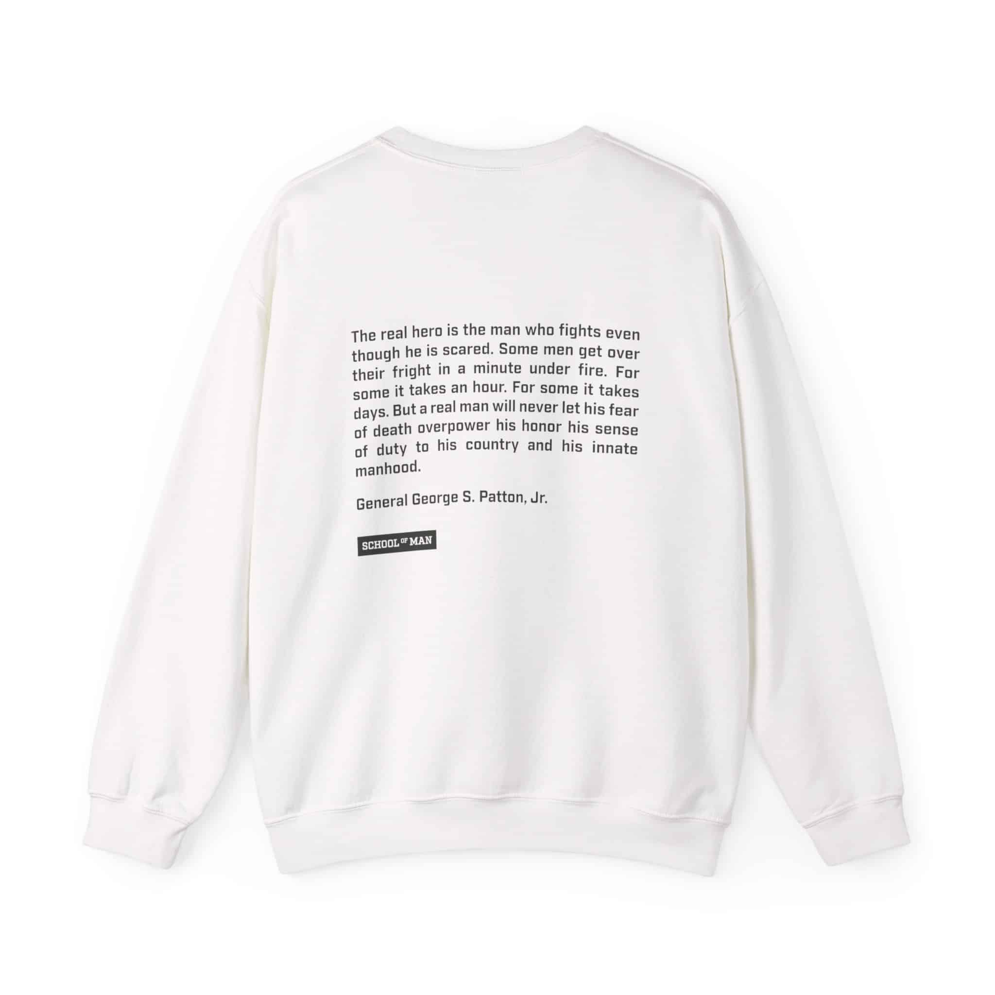 Veterans Day Shield Crewneck Sweatshirt — "Veterans A Day" Tribute - Image 2