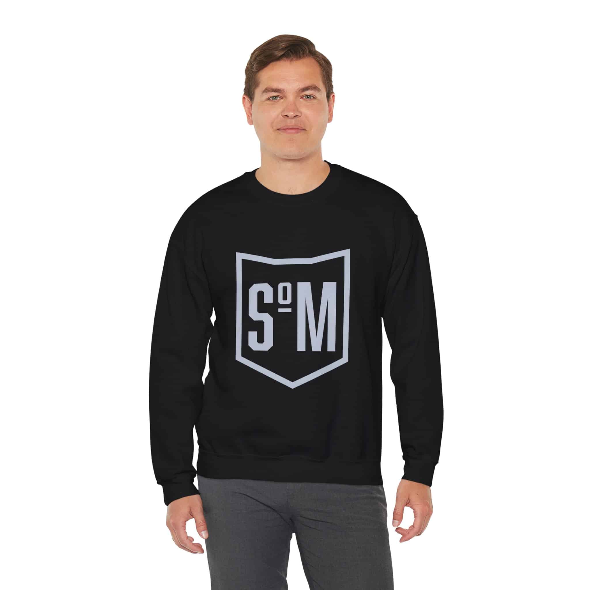 Lion-Hearted Crewneck Sweatshirt — Inspirational Back Quote - Image 13