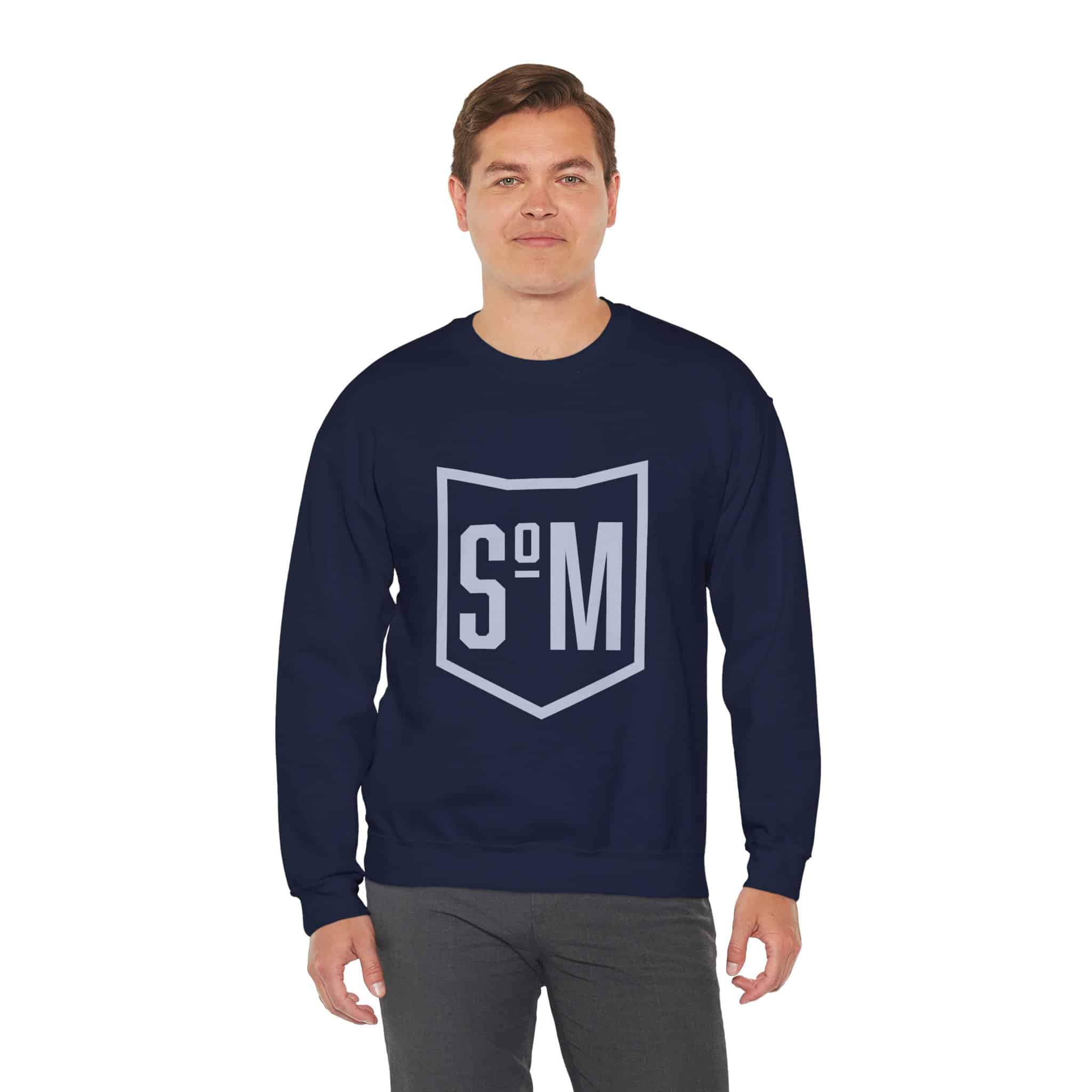 Lion-Hearted Crewneck Sweatshirt — Inspirational Back Quote - Image 20