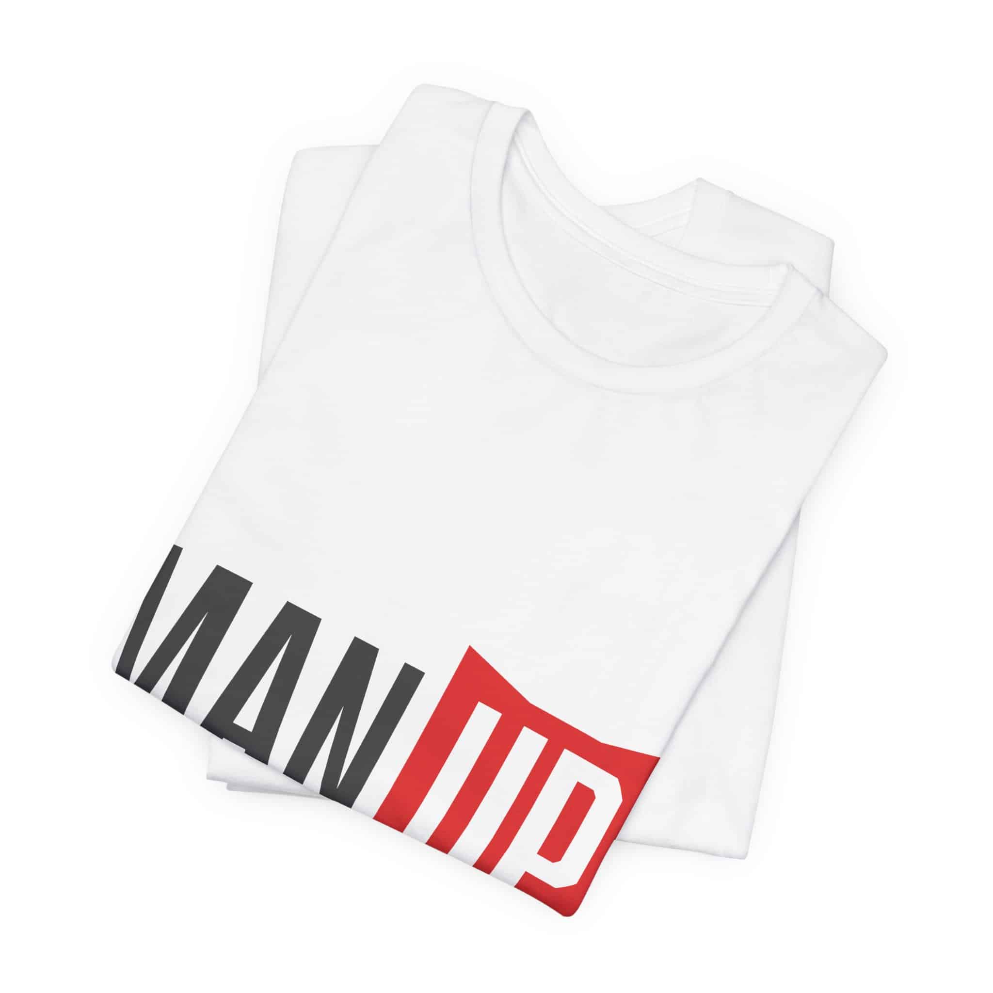 Man Up Shield logo T-Shirt | School of Man graphic tee - Image 2