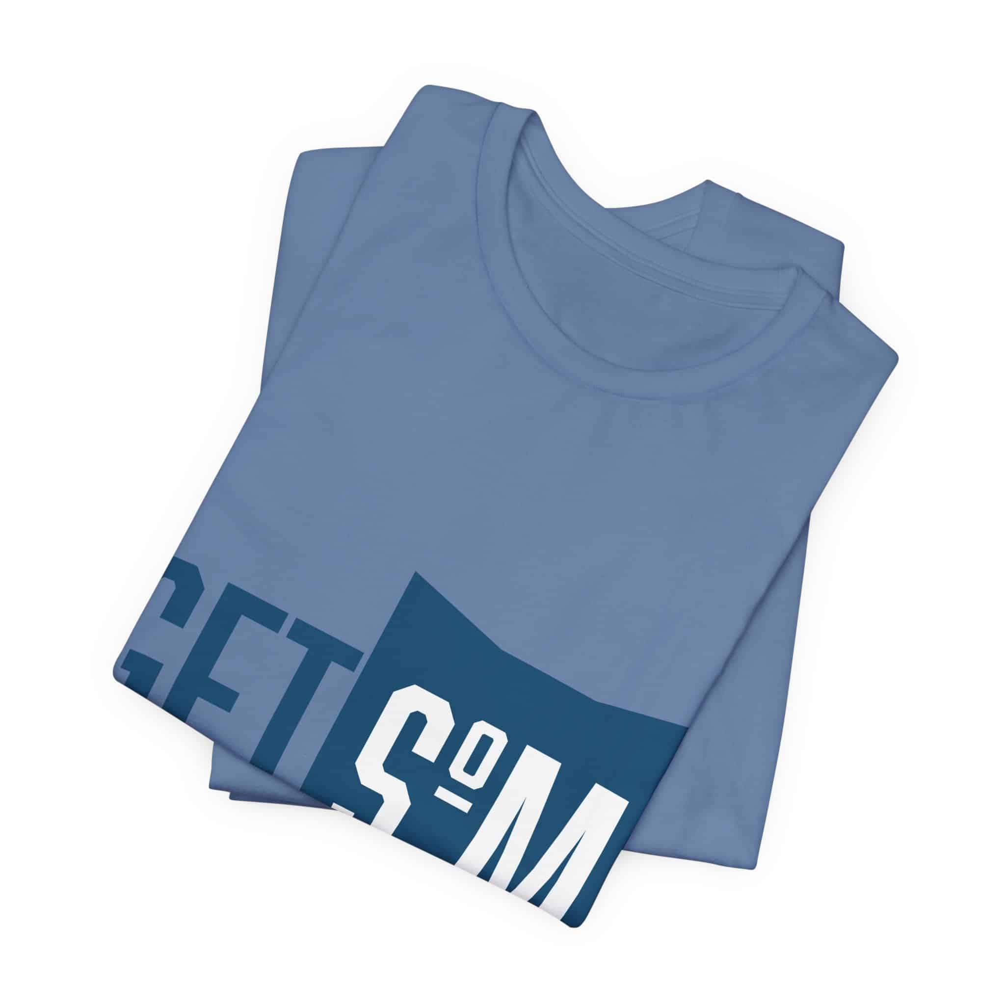 Get Some Shield logo T-Shirt | Retro Typographic School Man Tee - Image 47