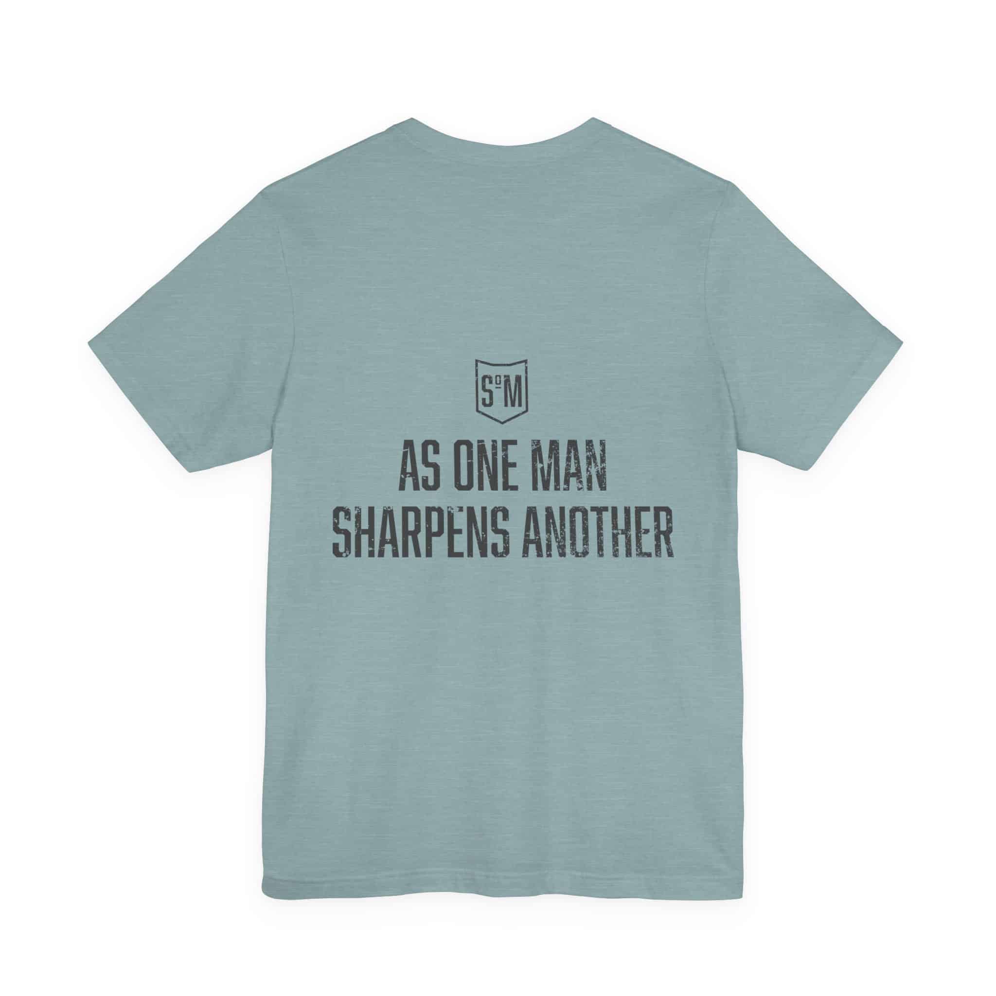Iron Sharpens Iron T-Shirt | As One Man Sharpens Another, Faith-Based Tee - Image 30