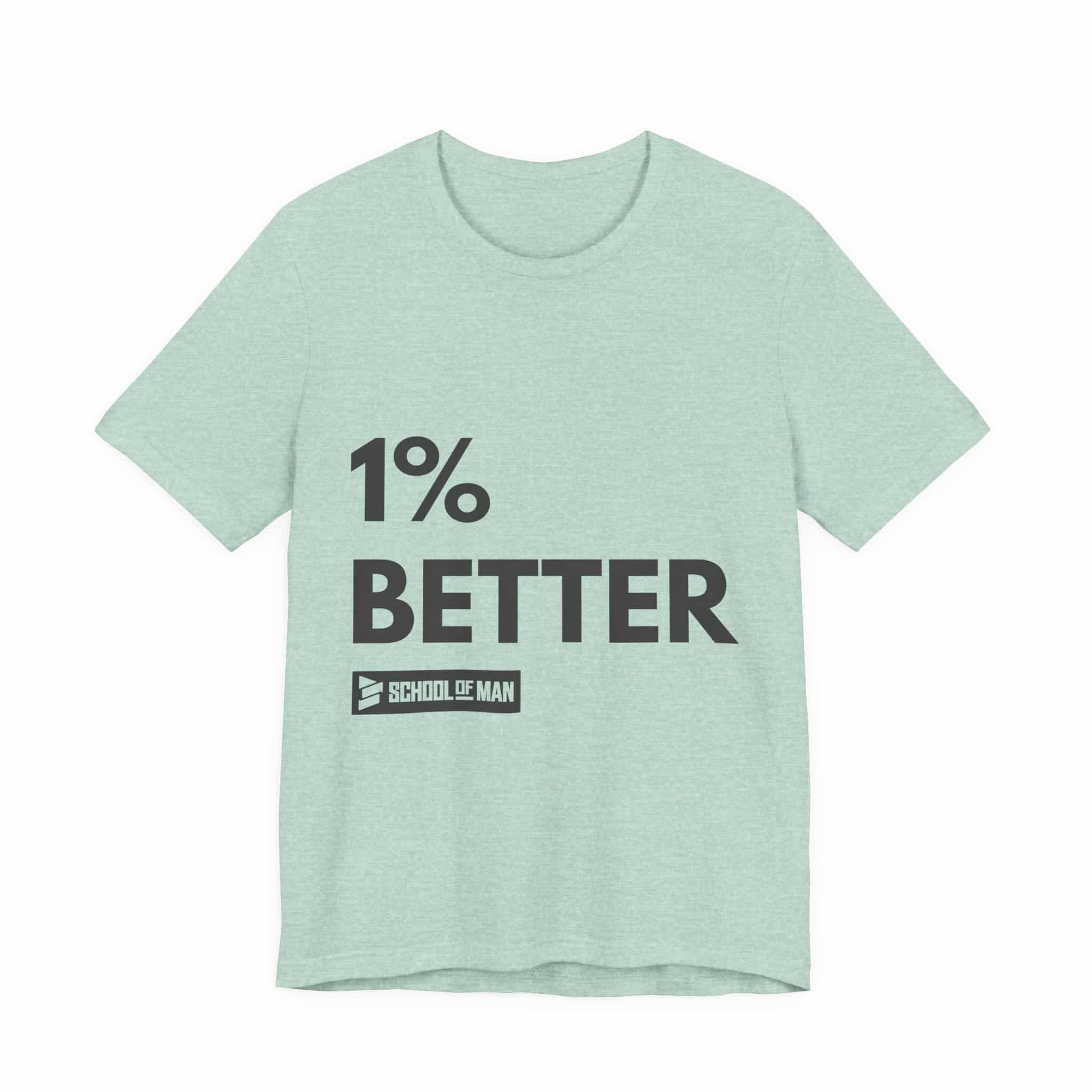 1% Better Tee | Motivational Fitness Progress T-Shirt - Image 29