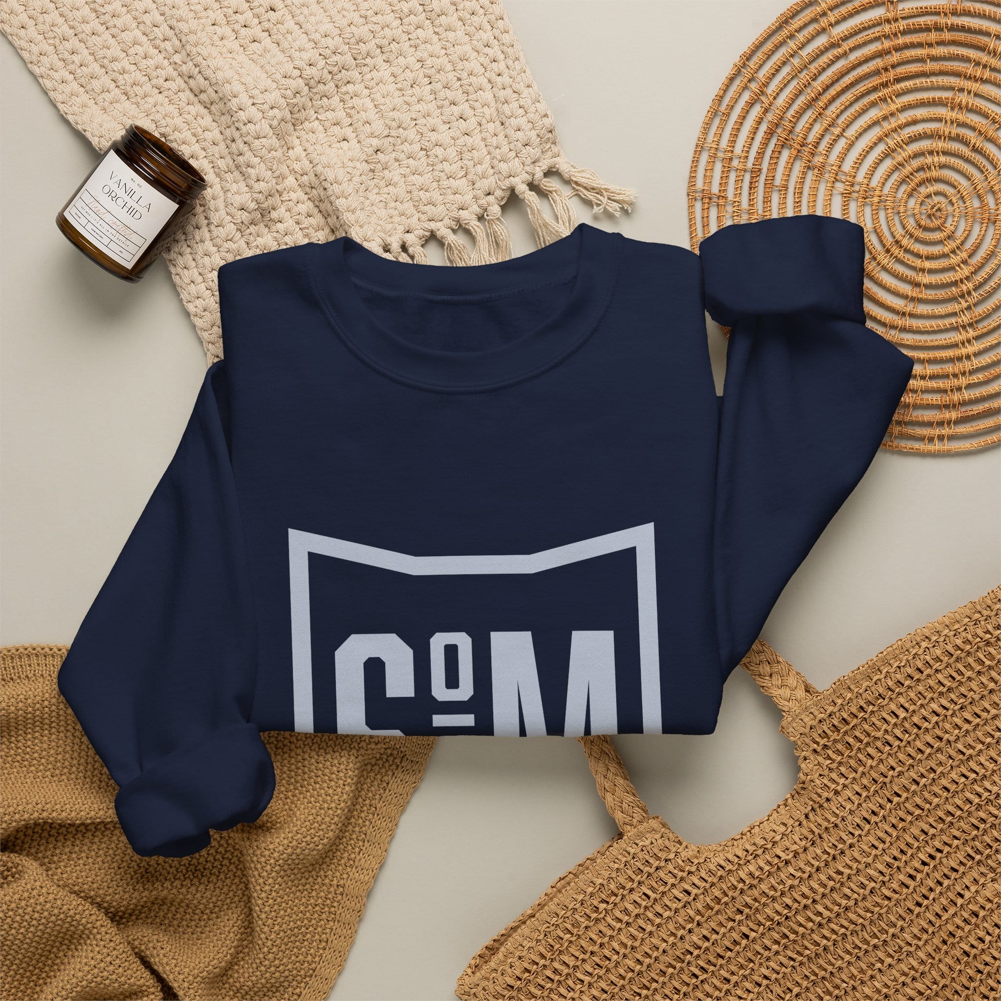 Lion-Hearted Crewneck Sweatshirt — Inspirational Back Quote - Image 18