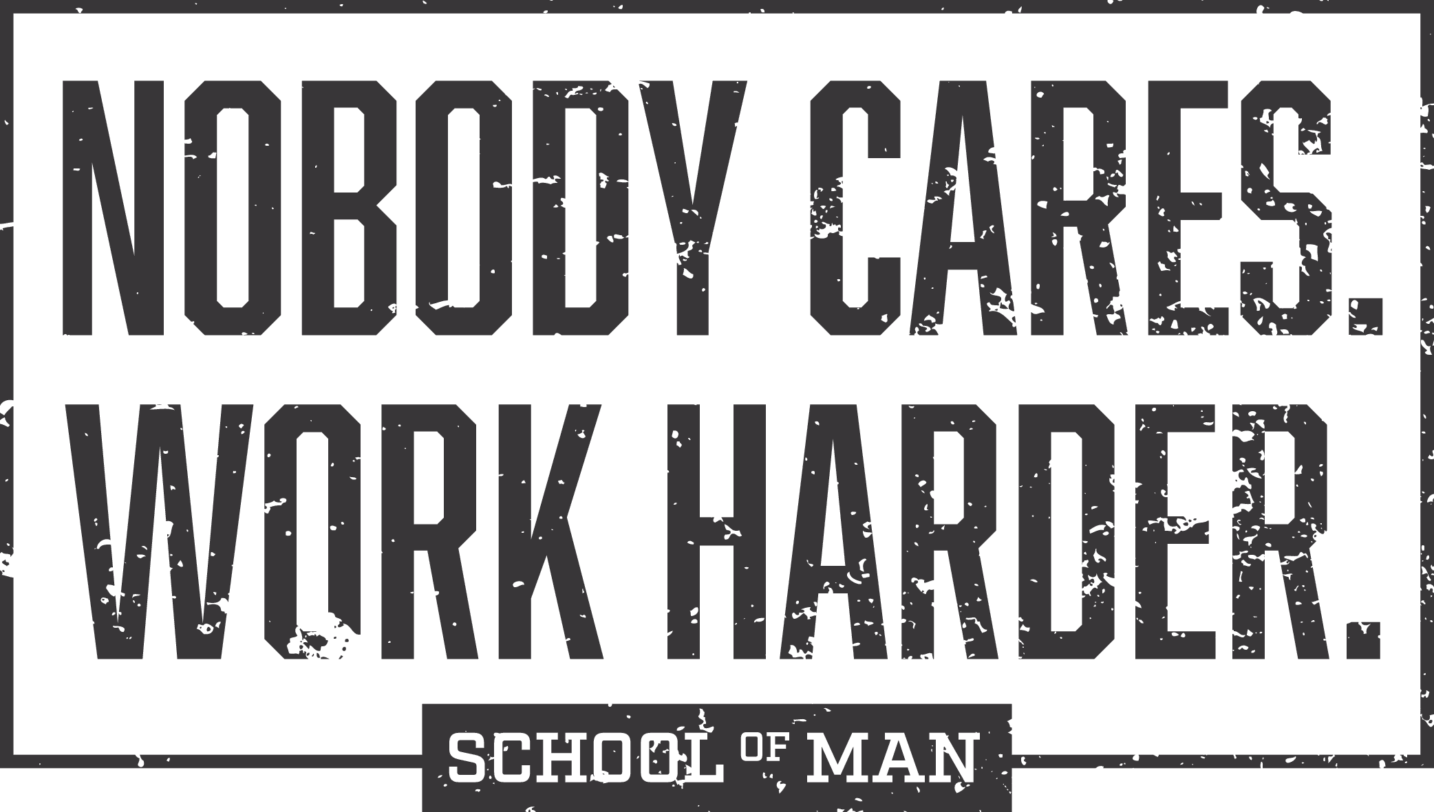 Nobody Cares Work Harder Ceramic Mug — Motivational Coffee Cup (11oz/15oz) - Image 2