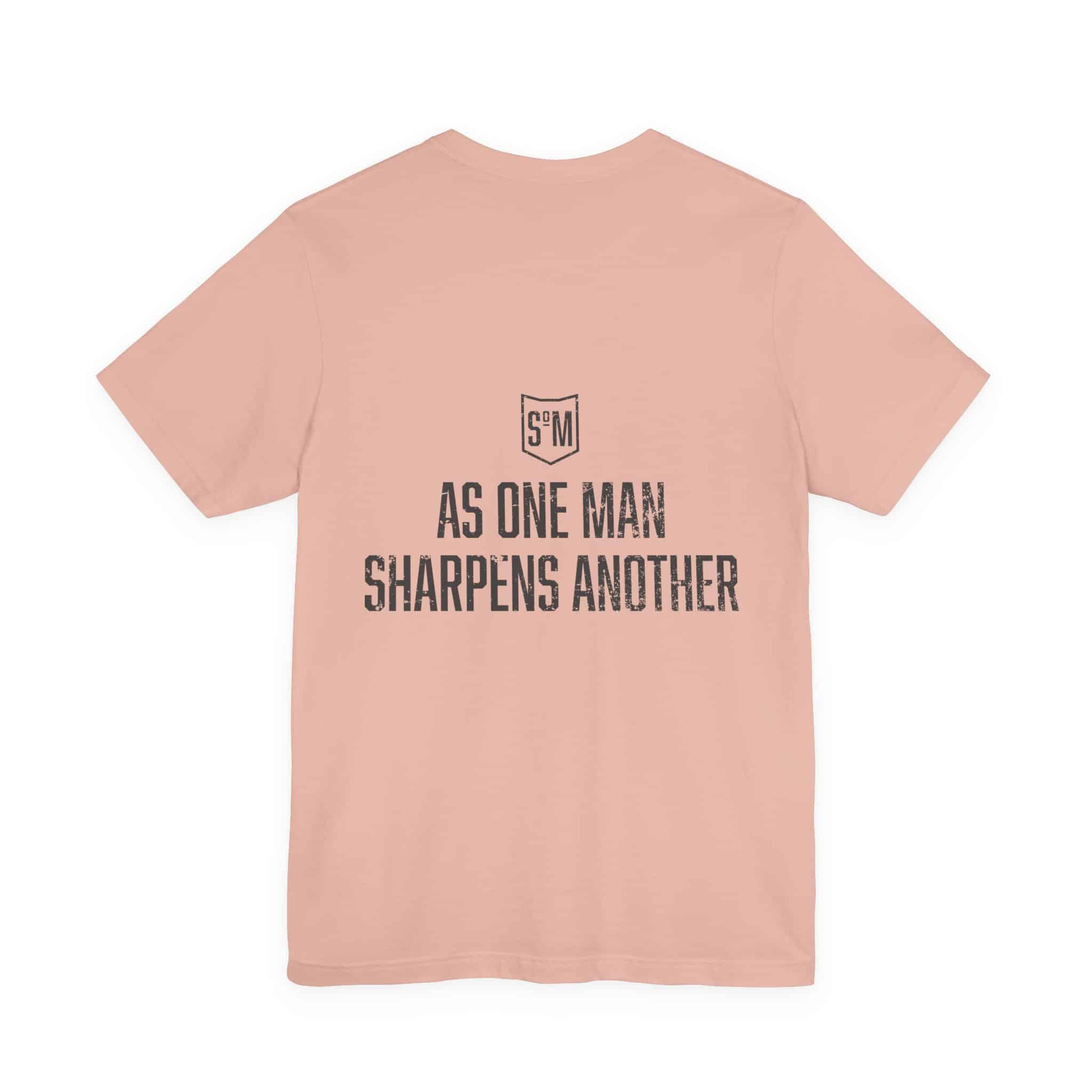 Iron Sharpens Iron T-Shirt | As One Man Sharpens Another, Faith-Based Tee - Image 6