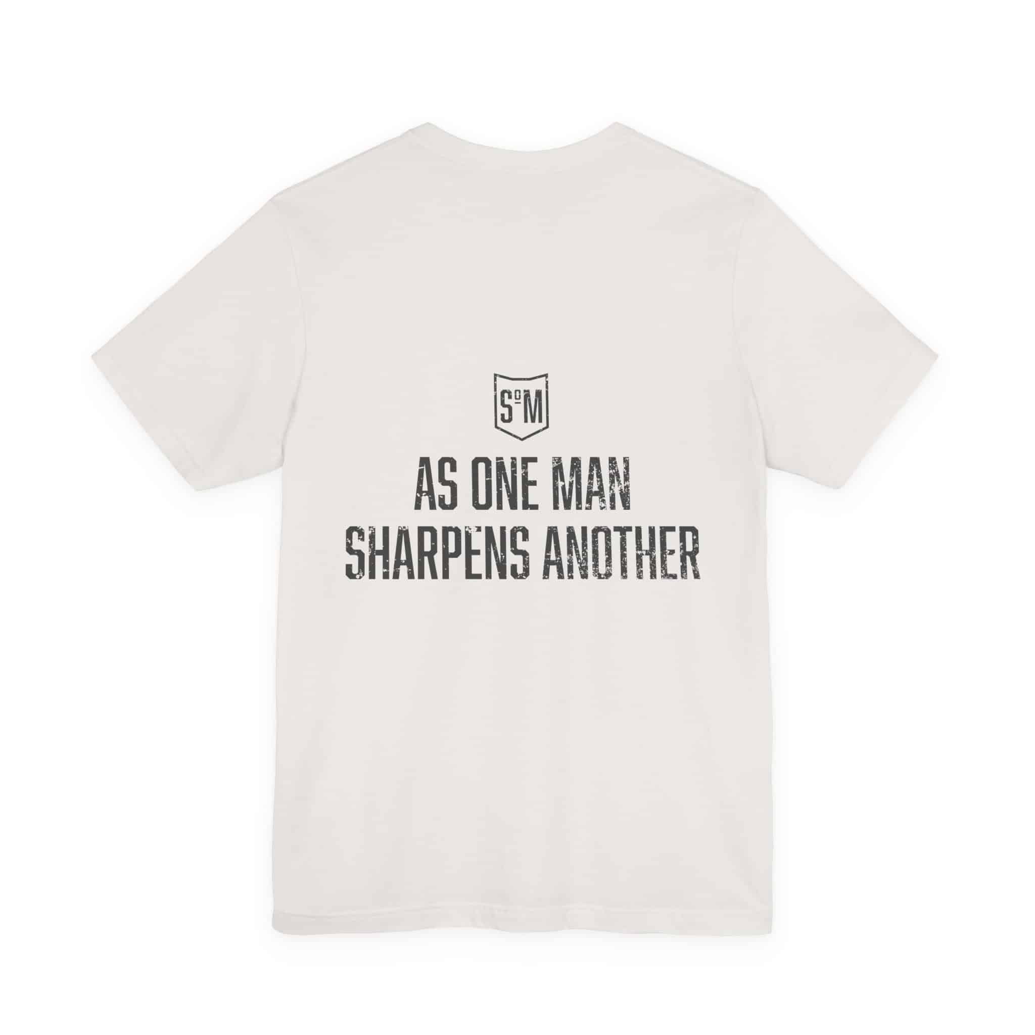 Iron Sharpens Iron T-Shirt | As One Man Sharpens Another, Faith-Based Tee - Image 14