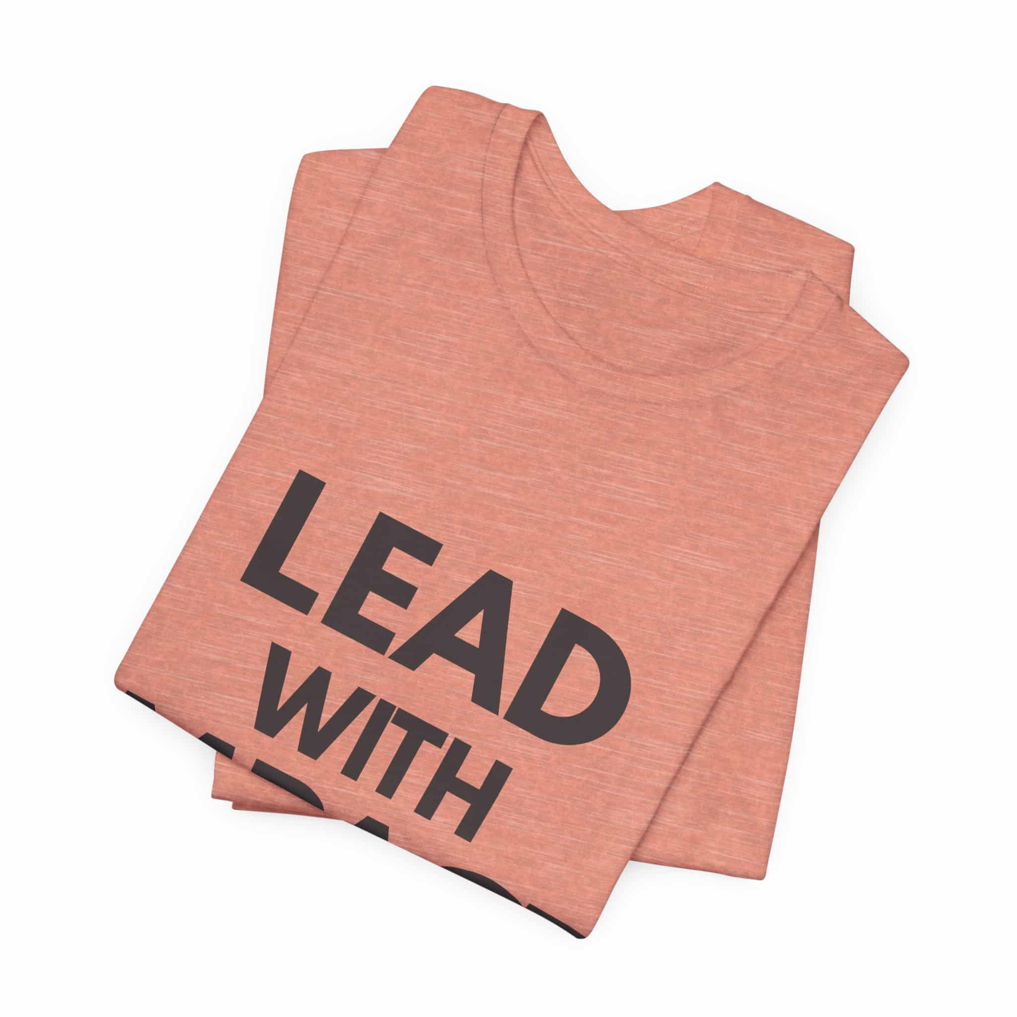Lead With Impact T-Shirt | Bold Motivational Typography - Image 7
