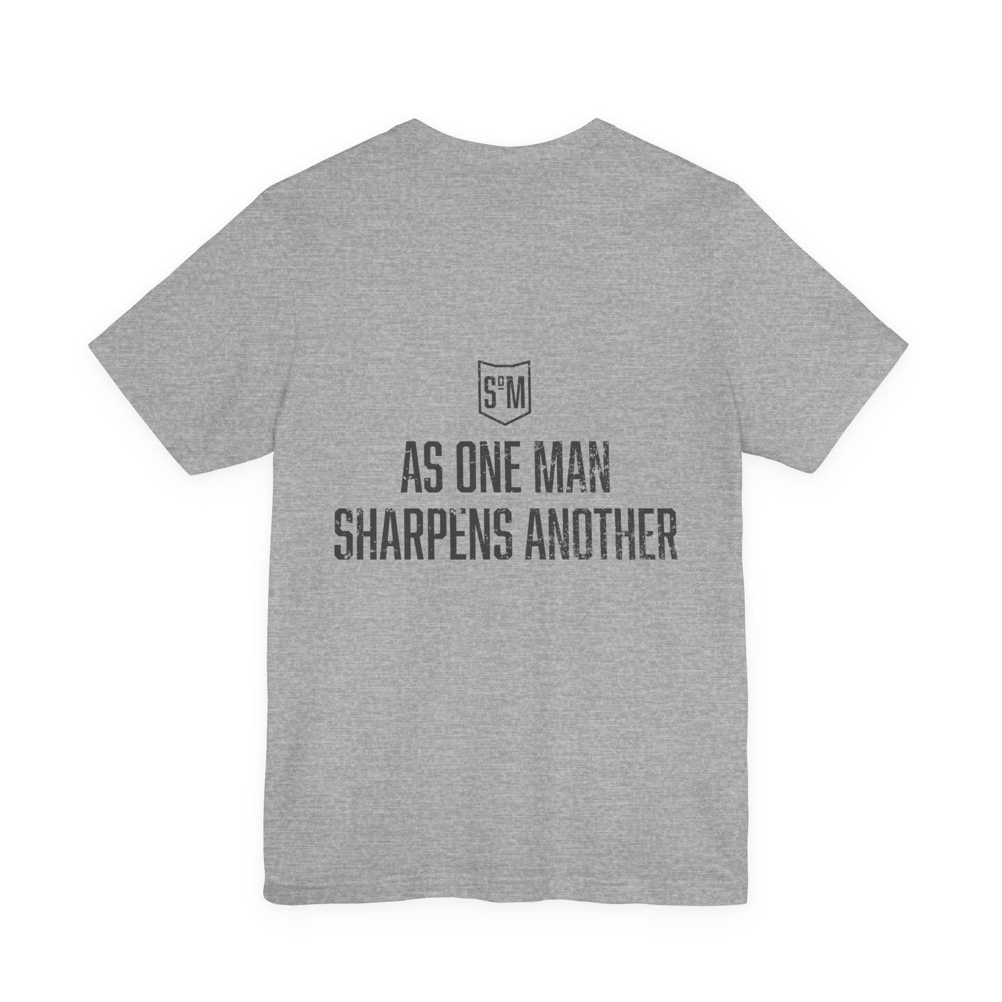 Iron Sharpens Iron tee | 'As One Man Sharpens Another' motivational shirt - Image 42