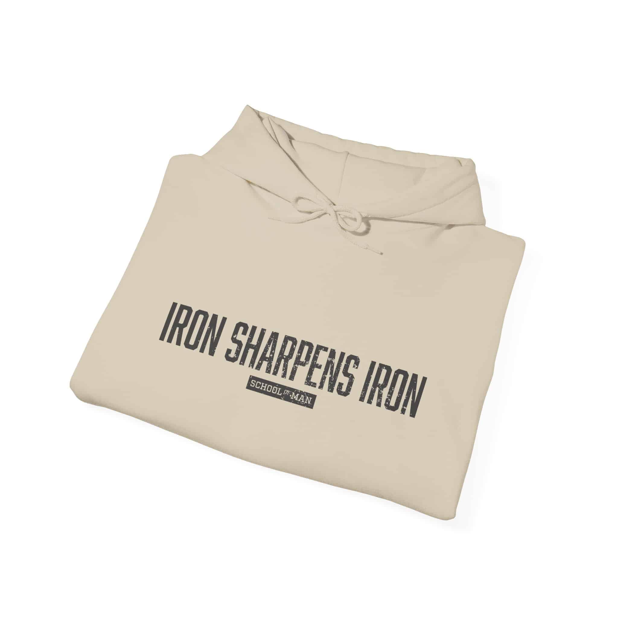 Iron Sharpens Iron Hoodie — Motivational Christian Faith Pullover - Image 10