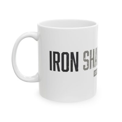 Inspirational Teacher Coffee Mug — “Iron Sharpens Iron” Ceramic Tea Cup (11oz, 15oz)