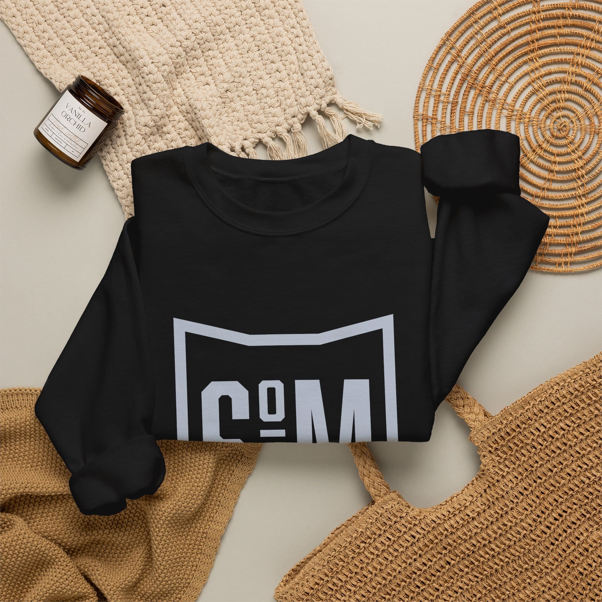 Lion-Hearted Crewneck Sweatshirt — Inspirational Back Quote - Image 11