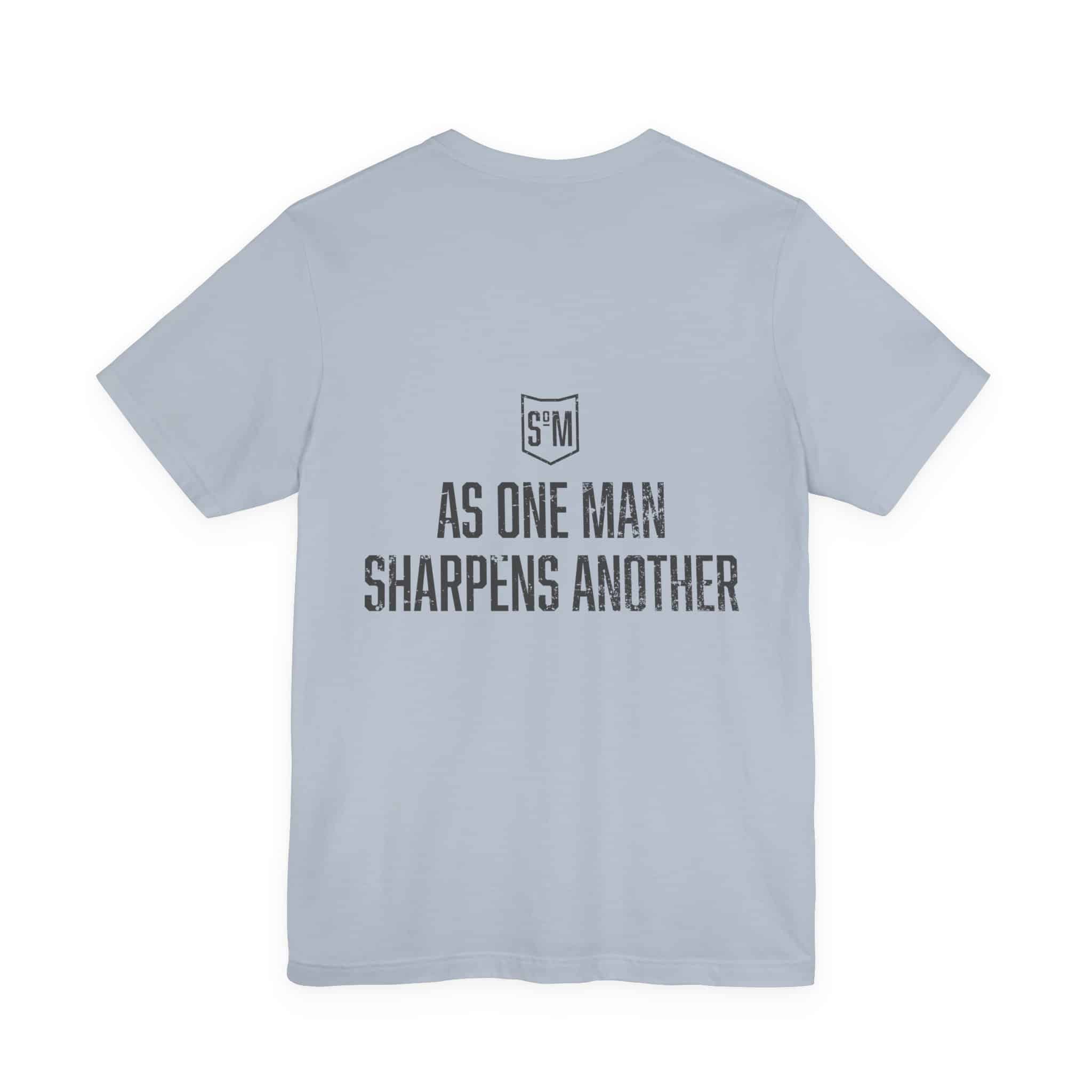 Iron Sharpens Iron T-Shirt | As One Man Sharpens Another, Faith-Based Tee - Image 34