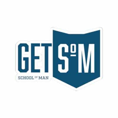 GET SM School of Man Sticker — Kiss-Cut Vinyl Laptop Decal