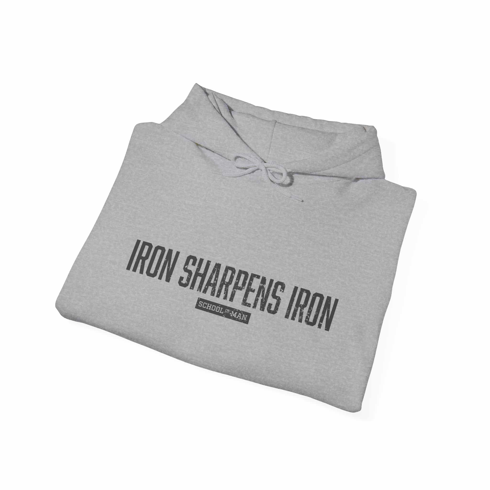 Iron Sharpens Iron Hoodie — Motivational Christian Faith Pullover - Image 16