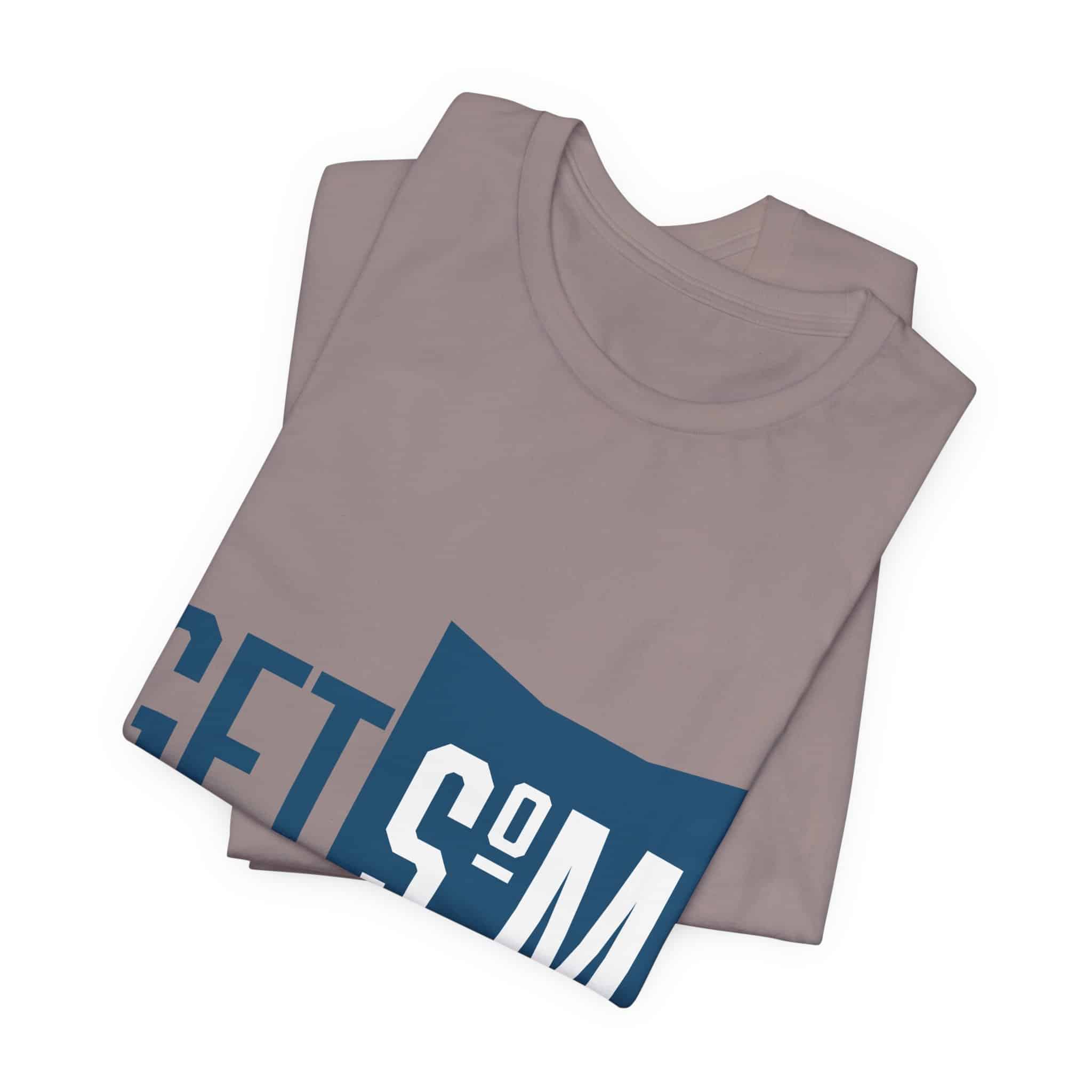 Get Some Shield logo T-Shirt | Retro Typographic School Man Tee - Image 15