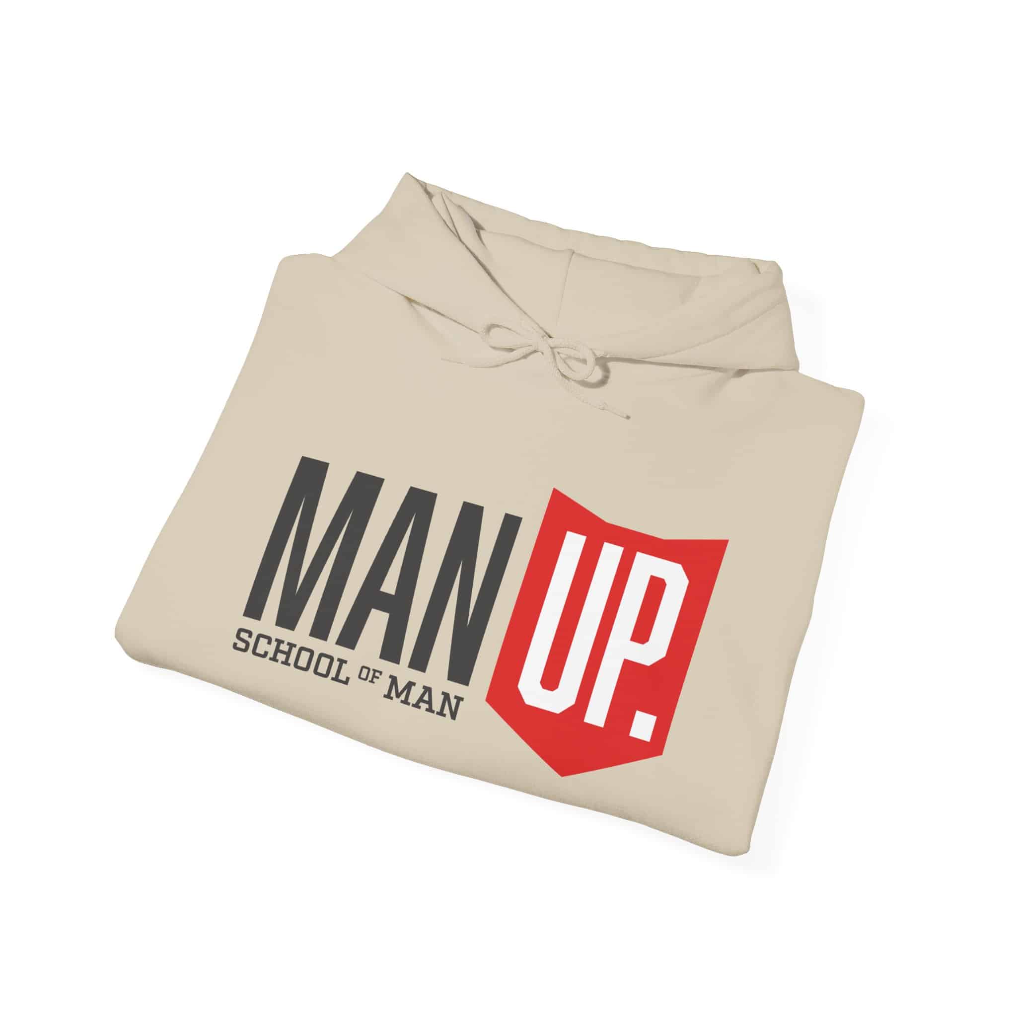 Man Up Hoodie - "Man Up" Motivational Pullover for Men - Image 10