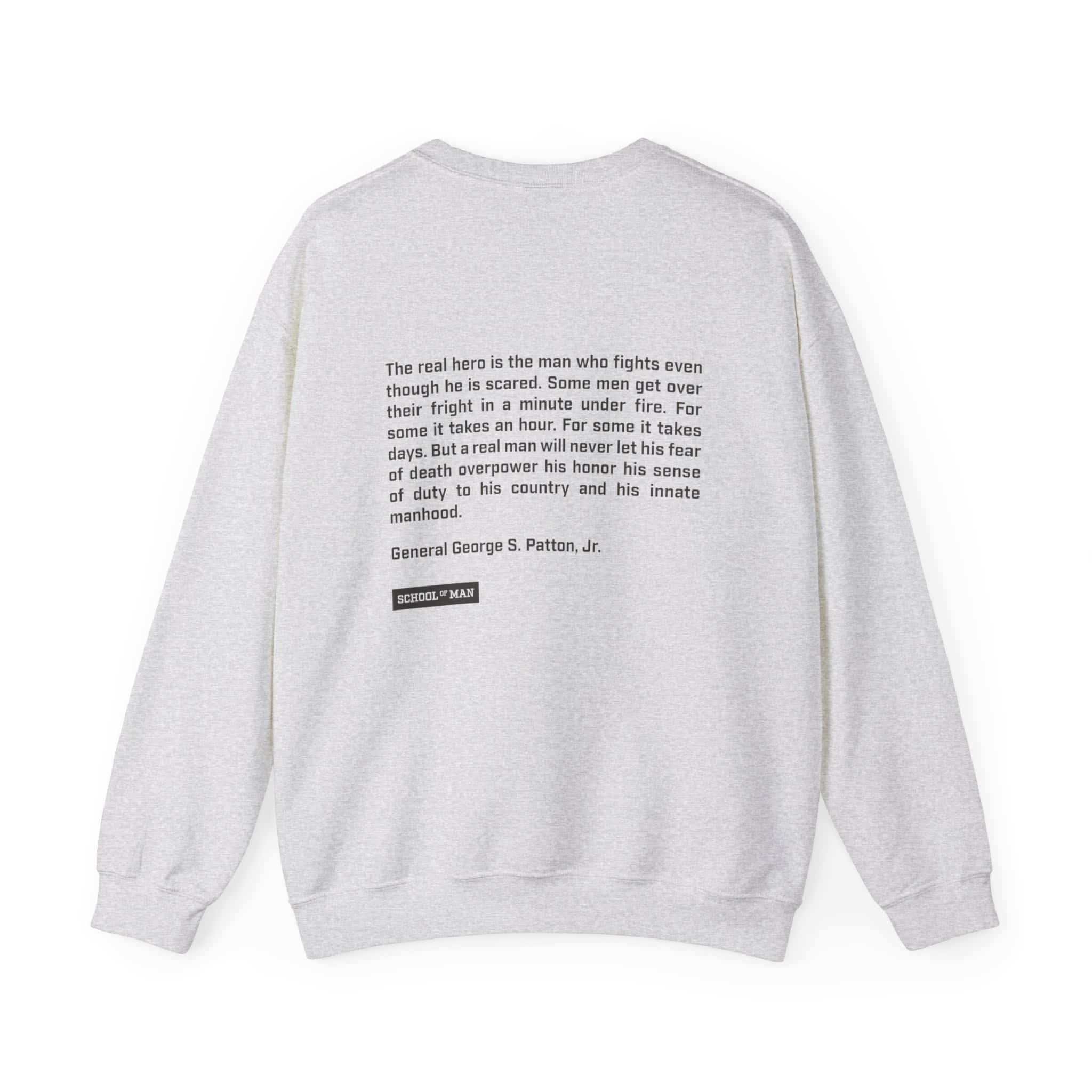 Veterans Day Shield Crewneck Sweatshirt — "Veterans A Day" Tribute - Image 8