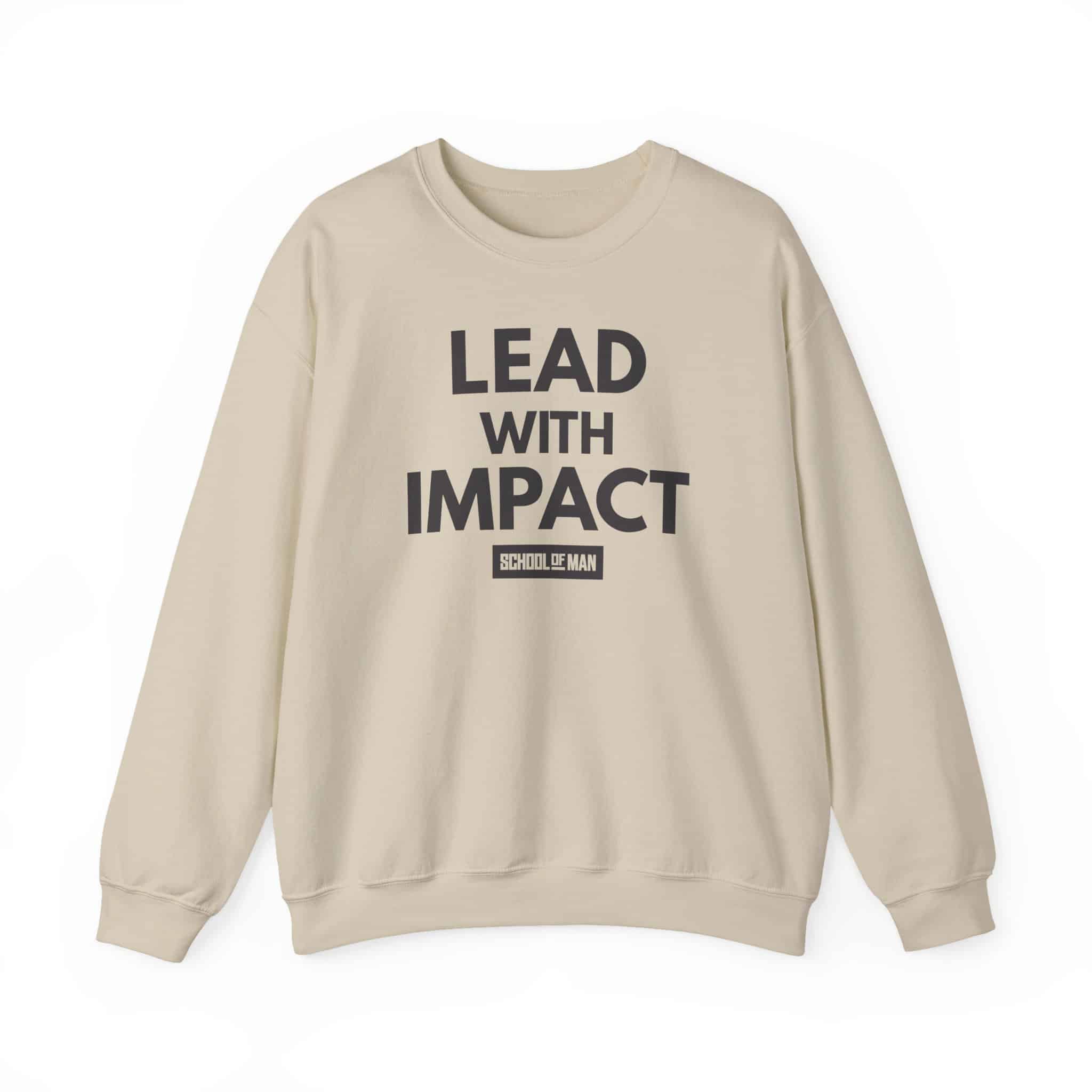 Lead With Impact Crewneck Sweatshirt — Inspirational Leadership Pullover - Image 13