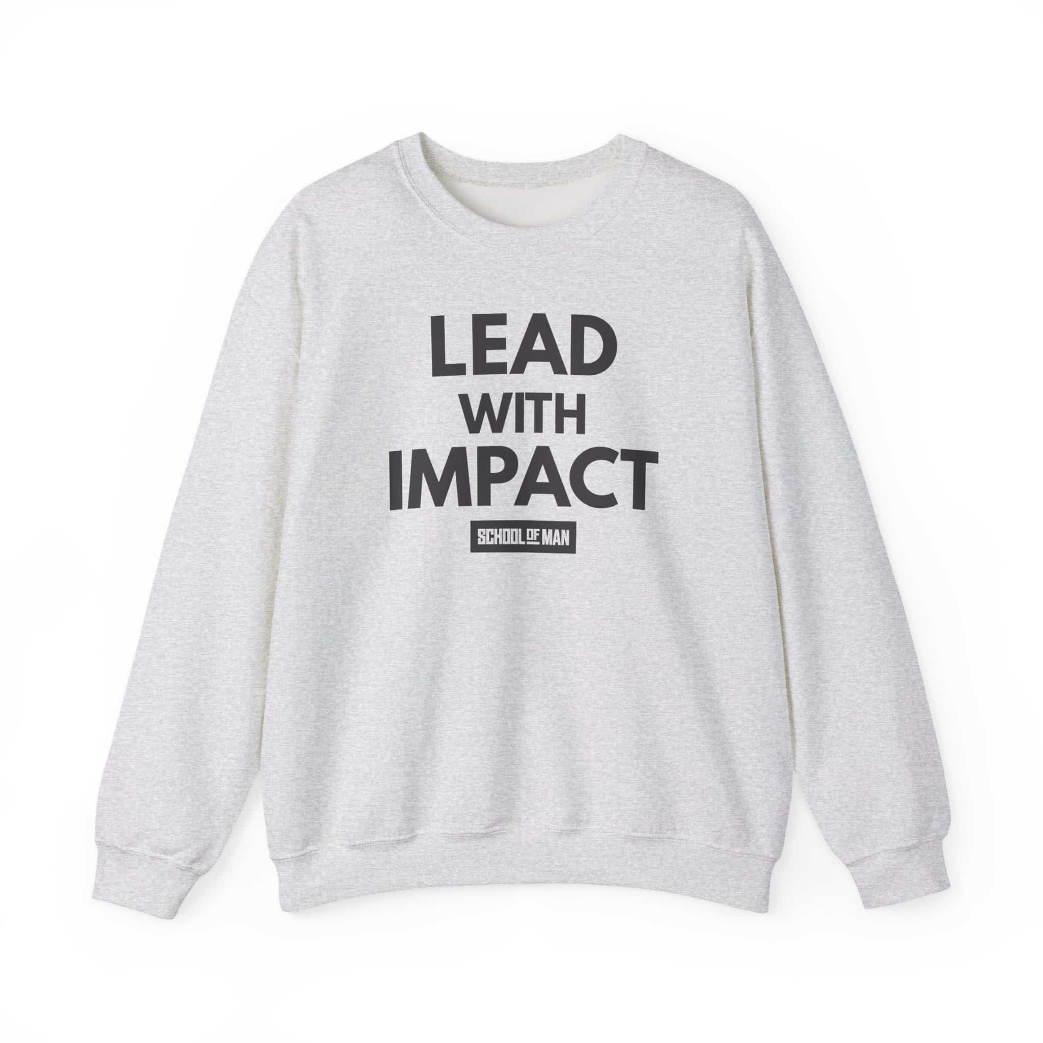Lead With Impact Crewneck Sweatshirt — Inspirational Leadership Pullover - Image 7