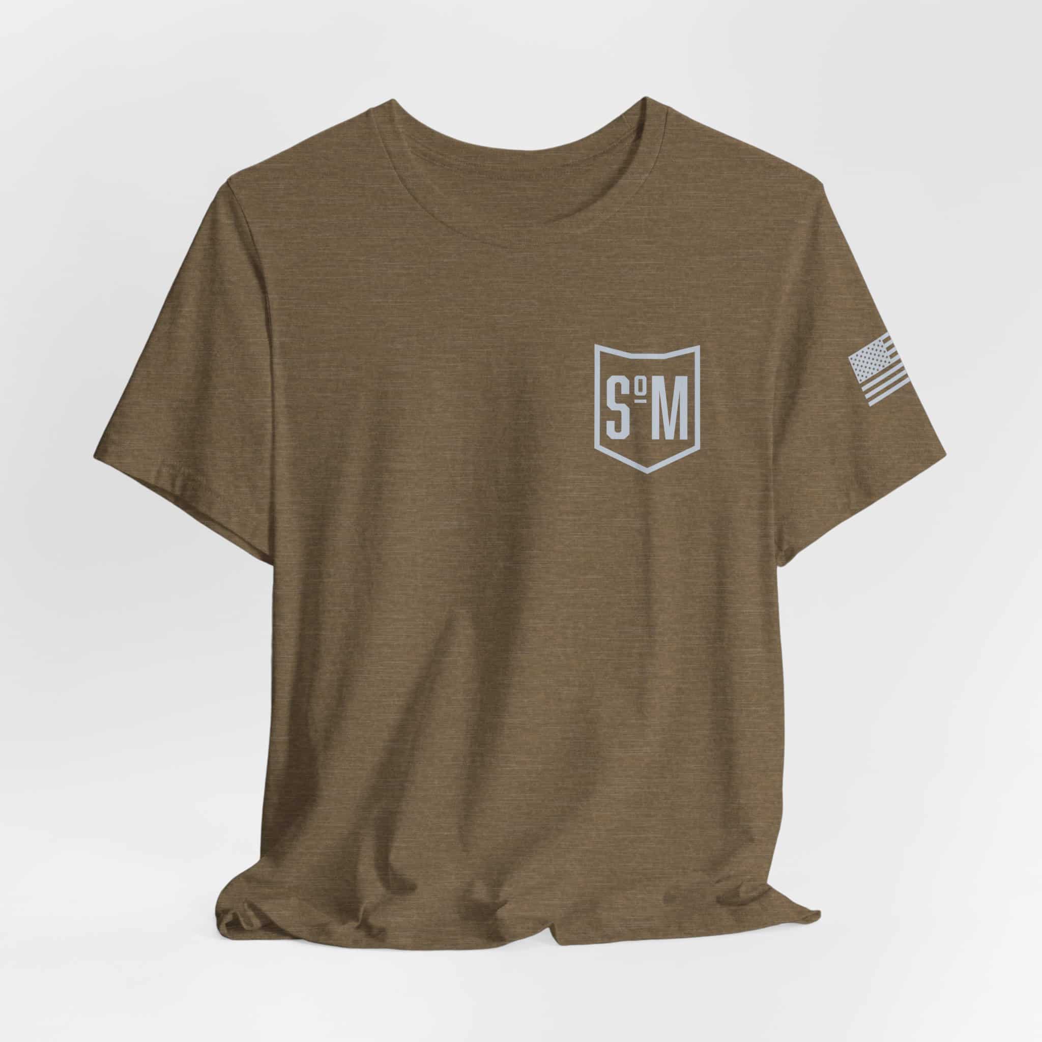 Lion-Hearted Typography Tee | I Am Lion-Hearted Inspirational T-Shirt - Image 24