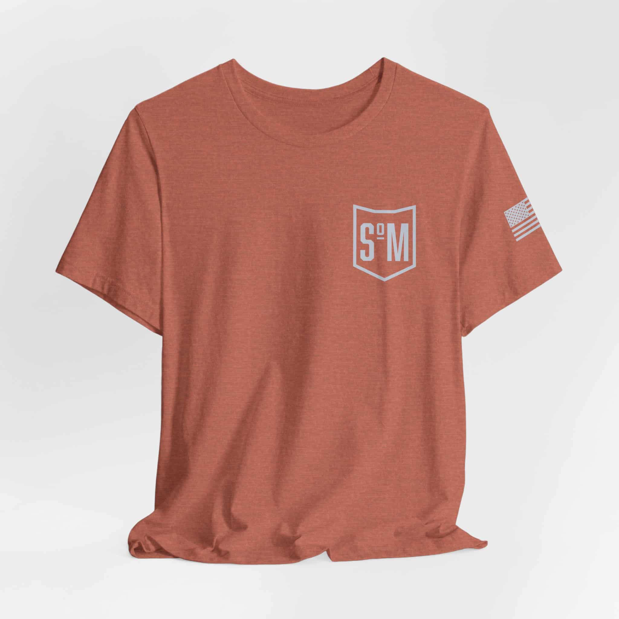Lion-Hearted Typography Tee | I Am Lion-Hearted Inspirational T-Shirt - Image 12
