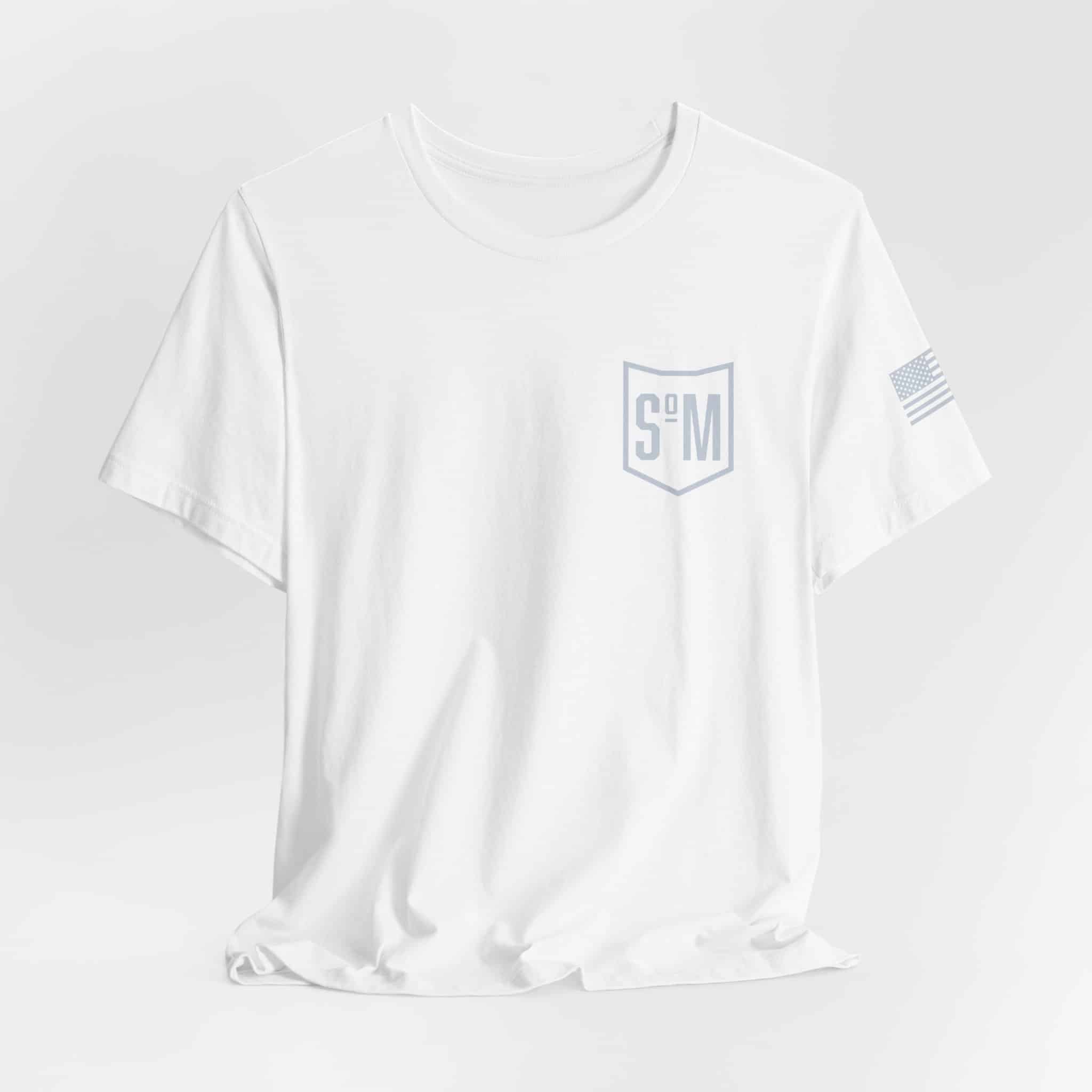Lion-Hearted Typography Tee | I Am Lion-Hearted Inspirational T-Shirt - Image 4