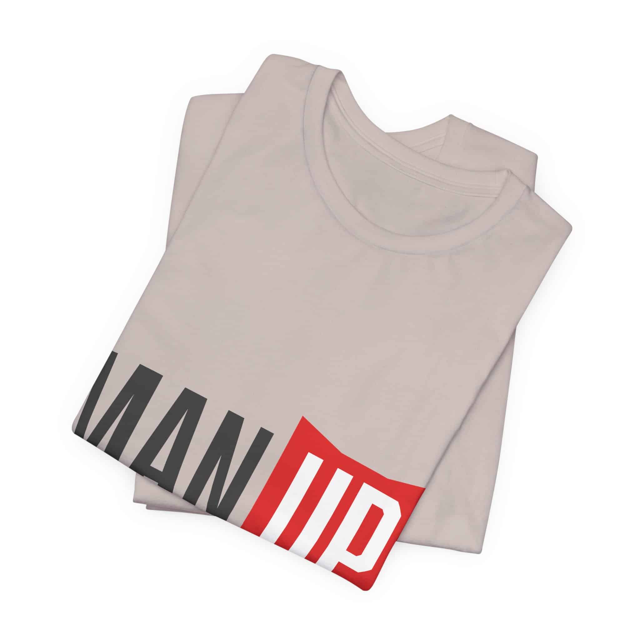 Man Up Shield logo T-Shirt | School of Man graphic tee - Image 26