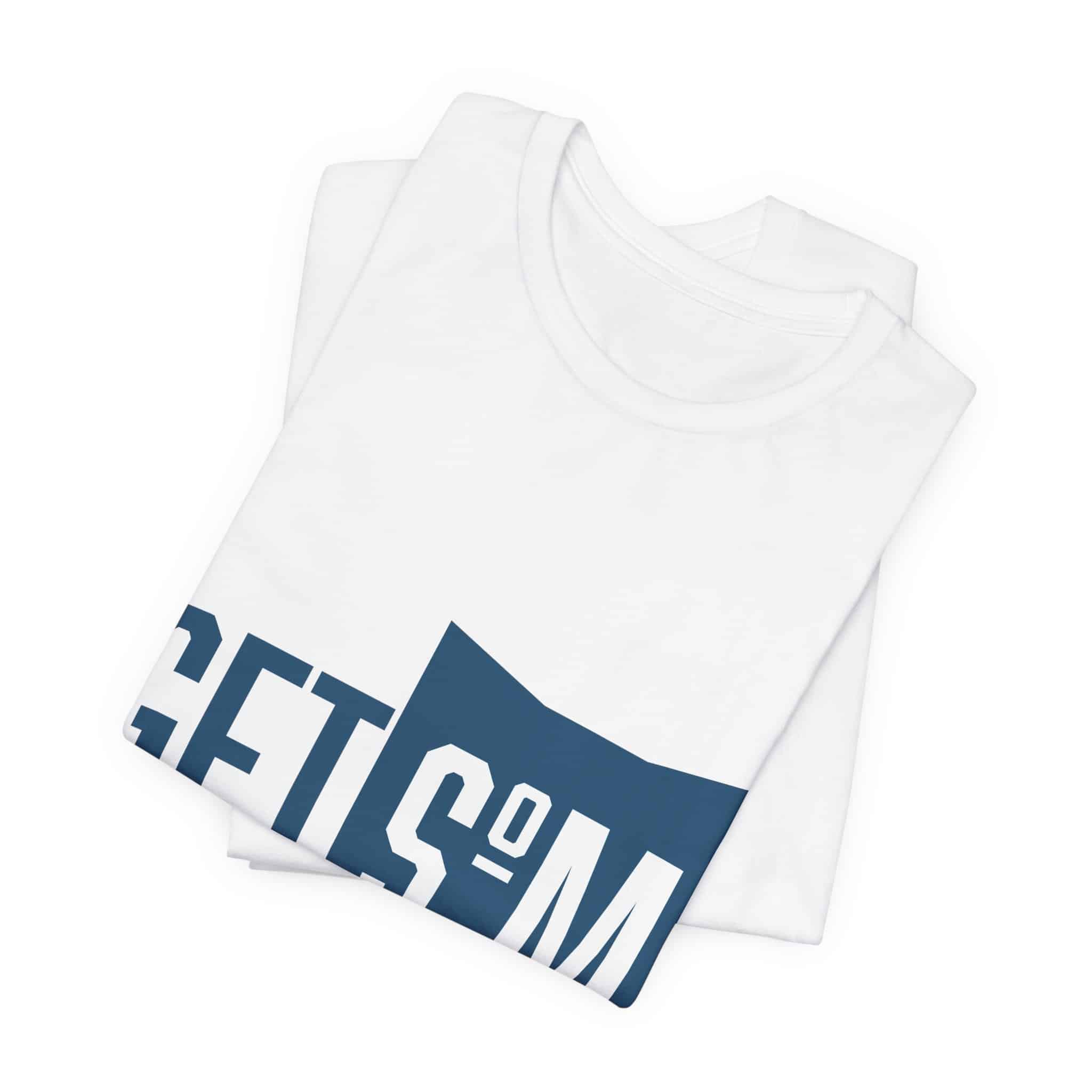 Get Some Shield logo T-Shirt | Retro Typographic School Man Tee - Image 2