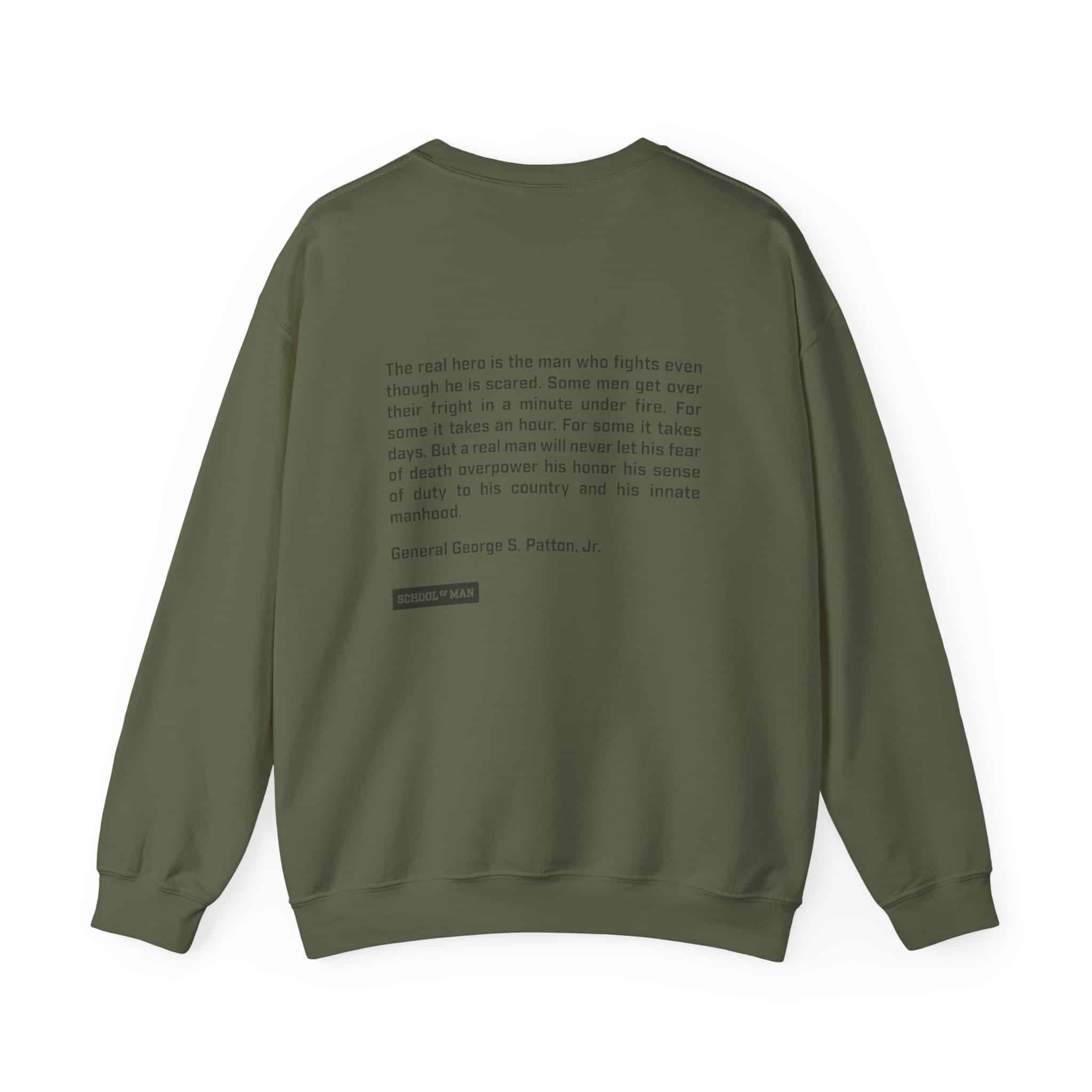 Veterans Day Shield Crewneck Sweatshirt — "Veterans A Day" Tribute - Image 20